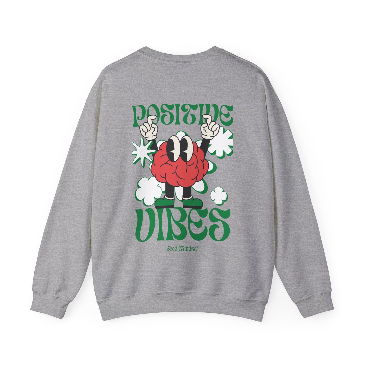 Positive Vibes Unisex Heavy Blend™ Crewneck Sweatshirt