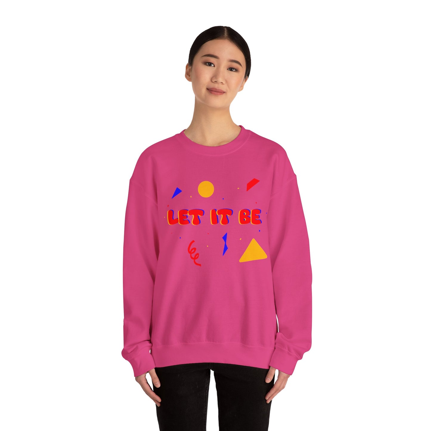 Let It Be Unisex Heavy Blend™ Crewneck Sweatshirt