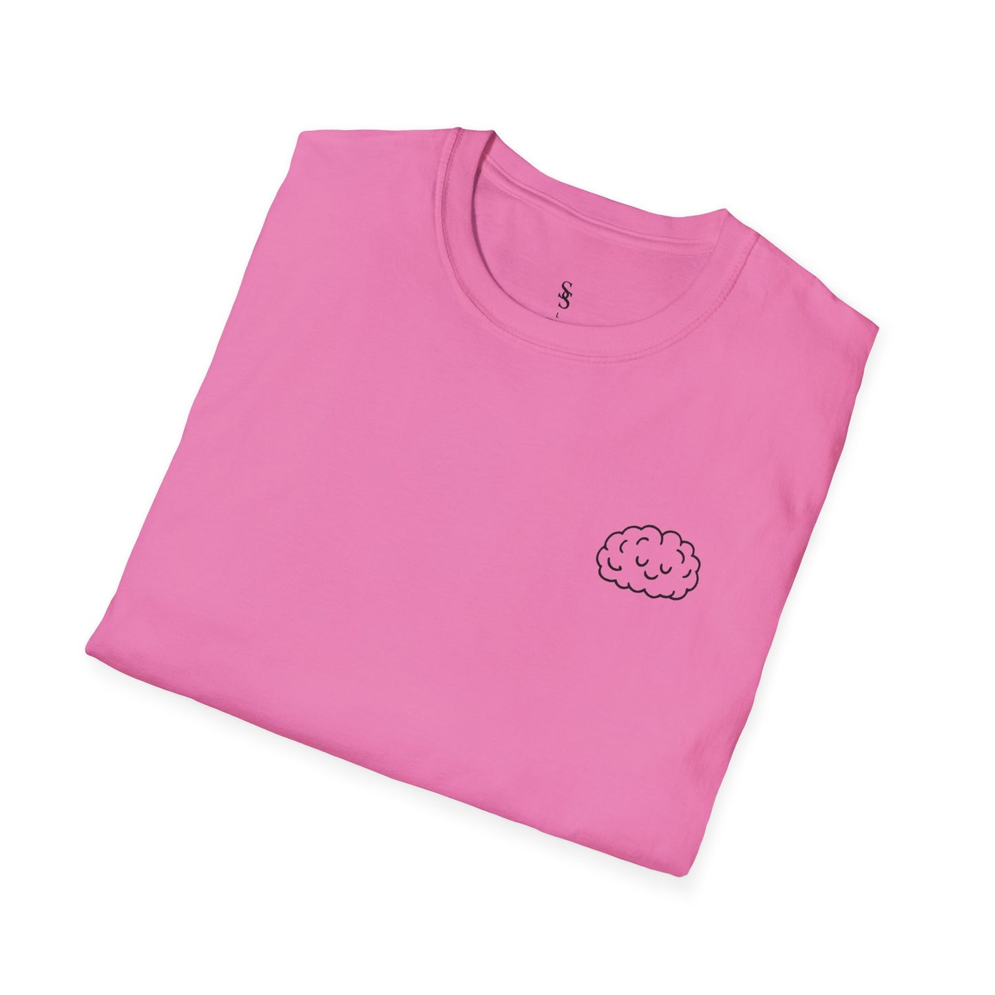 Be Kind to Your Mind Unisex Softstyle T-Shirt - Inspirational Cloud Design
