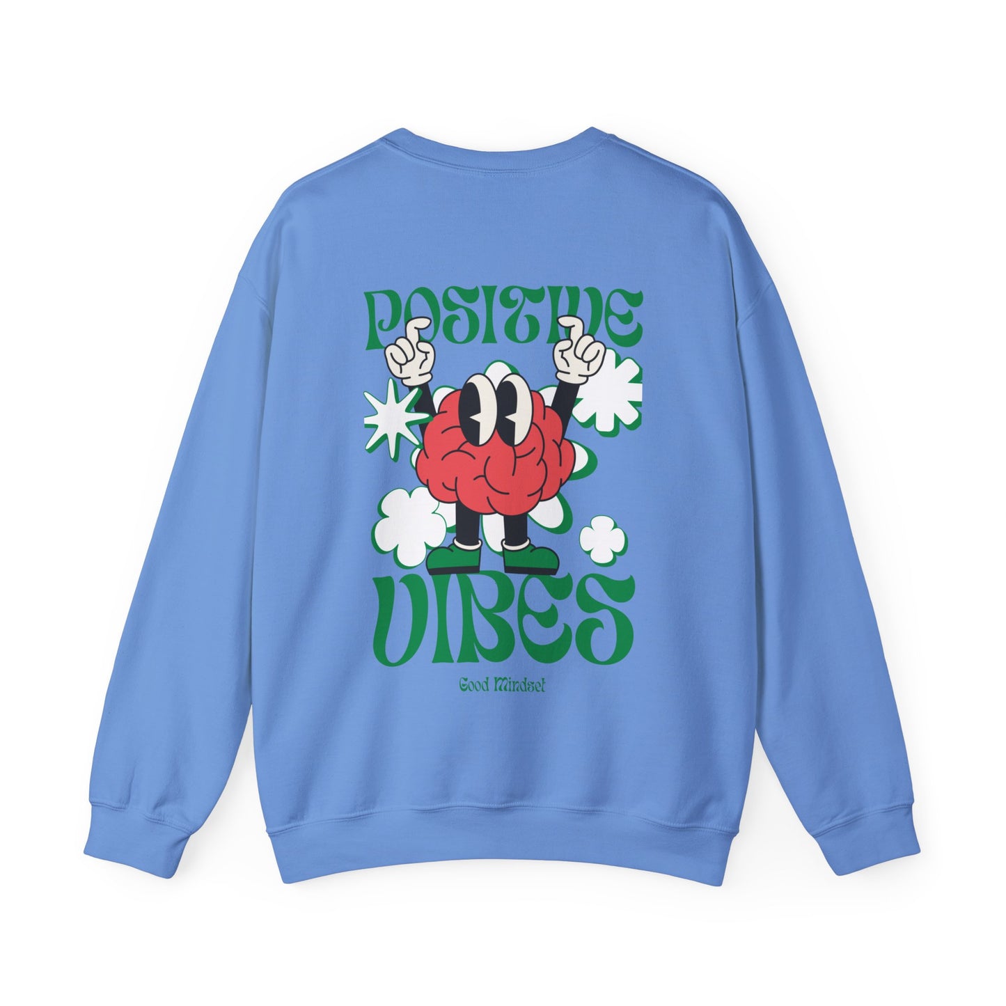 Positive Vibes Unisex Heavy Blend™ Crewneck Sweatshirt