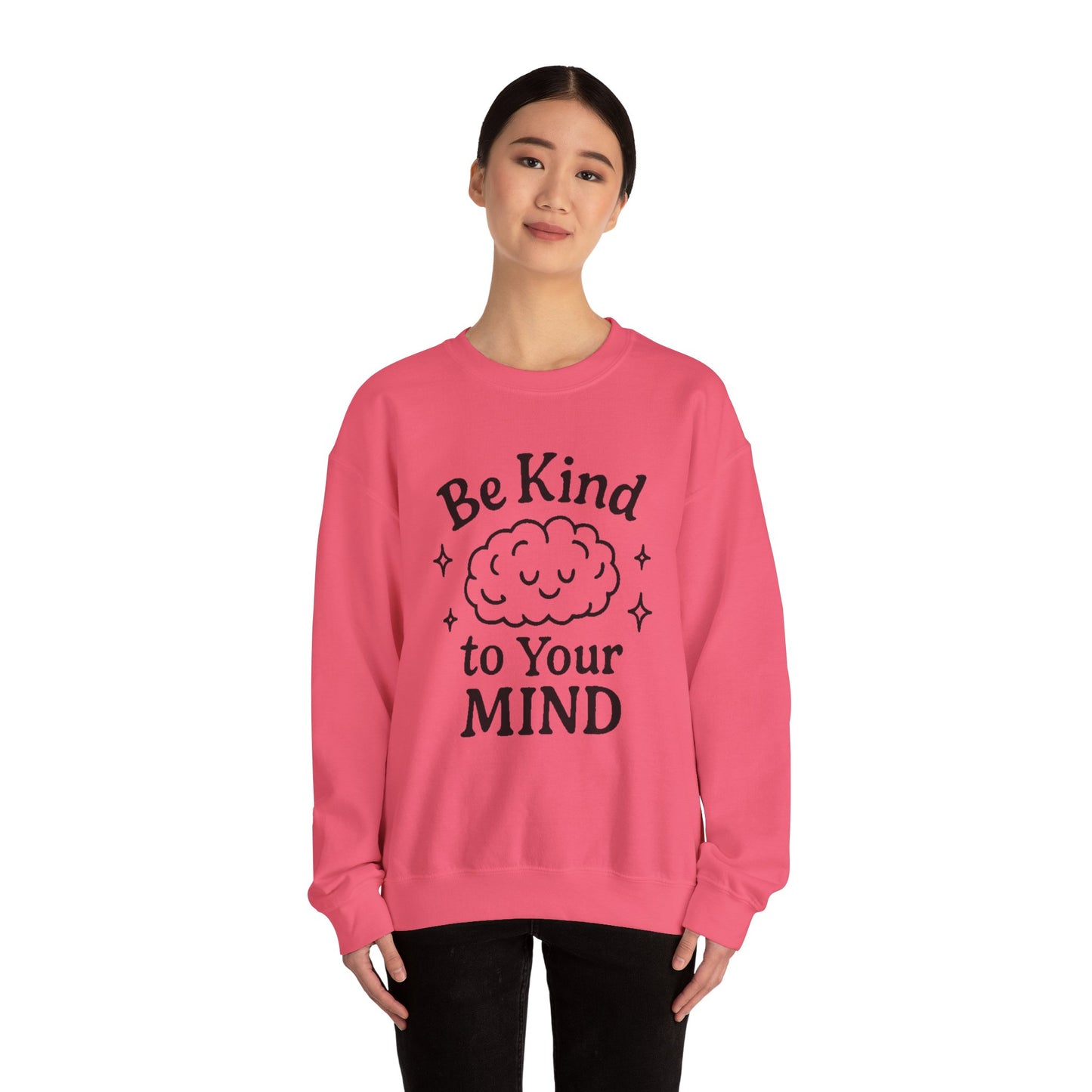 Be Kind To Your Mind Unisex Heavy Blend™ Crewneck Sweatshirt