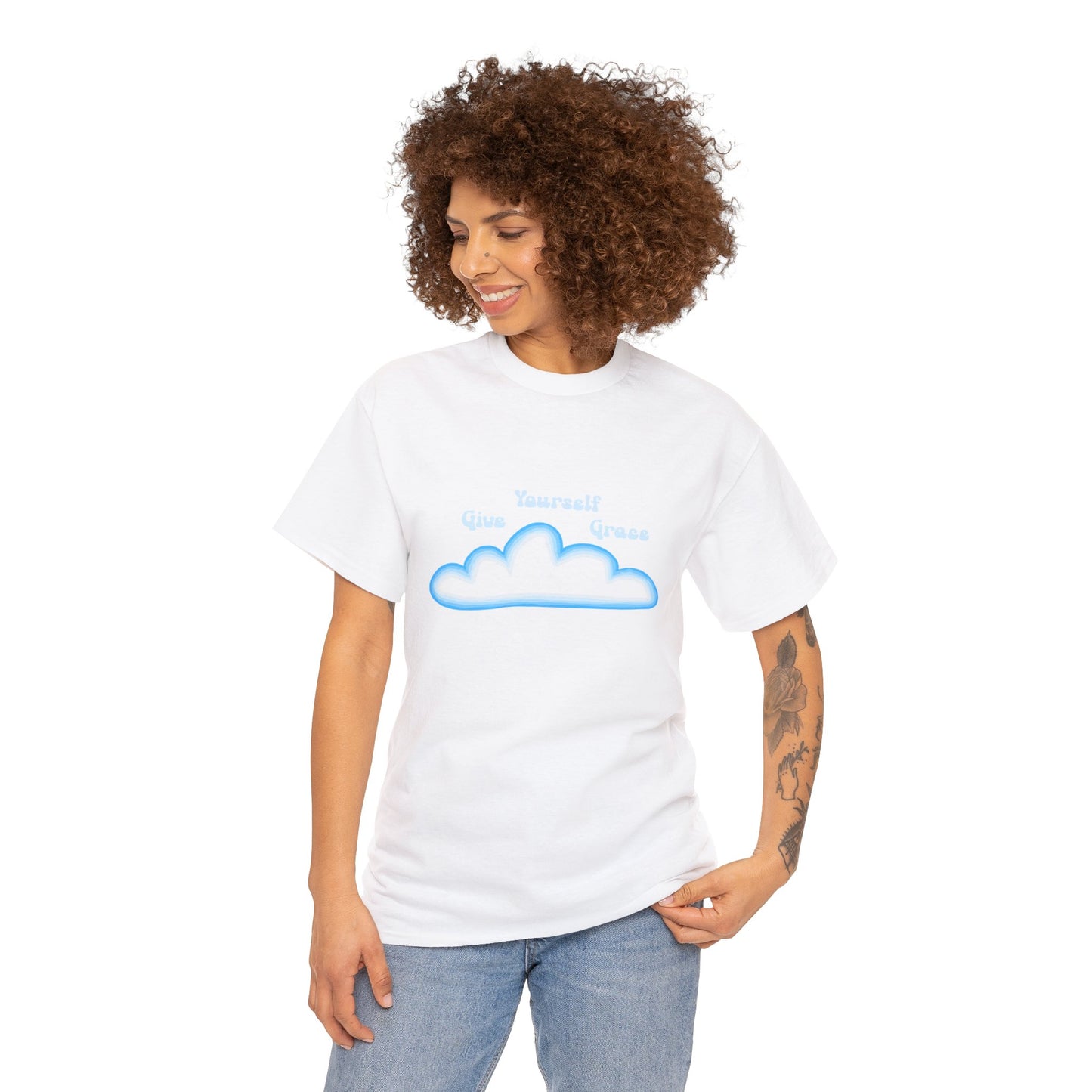 Give Yourself Grace Unisex Heavy Cotton Tee