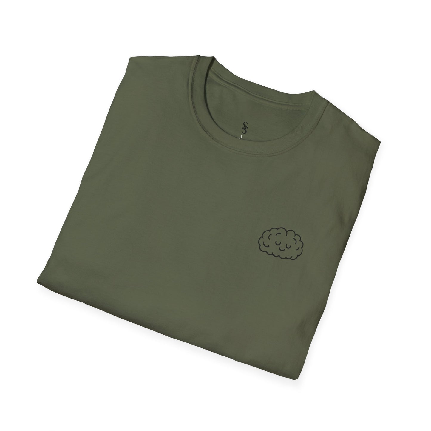 Be Kind to Your Mind Unisex Softstyle T-Shirt - Inspirational Cloud Design