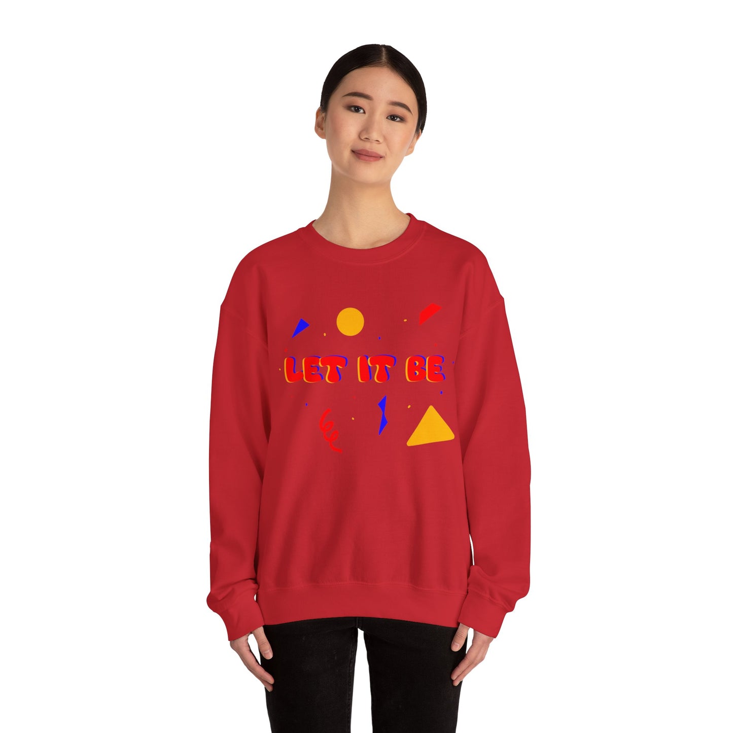 Let It Be Unisex Heavy Blend™ Crewneck Sweatshirt