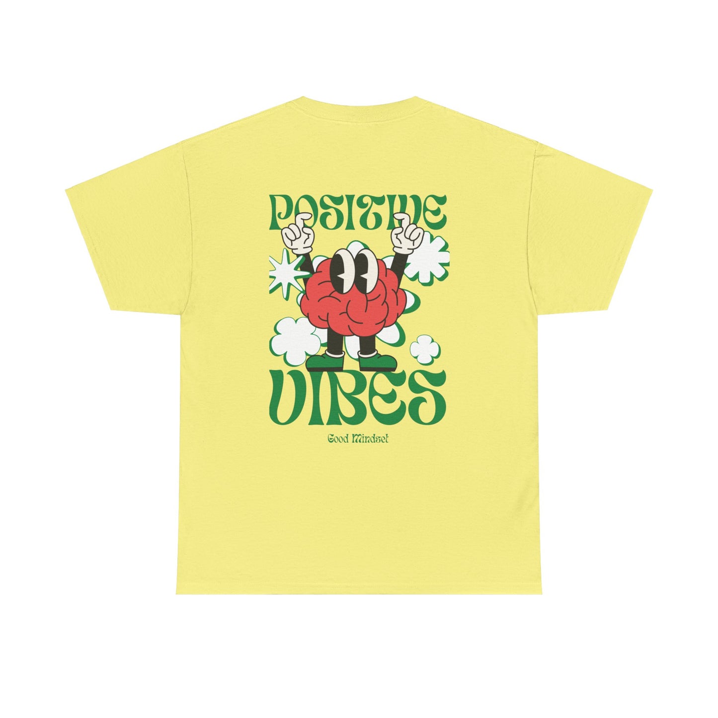 Positive Vibes Heavy Cotton Tee