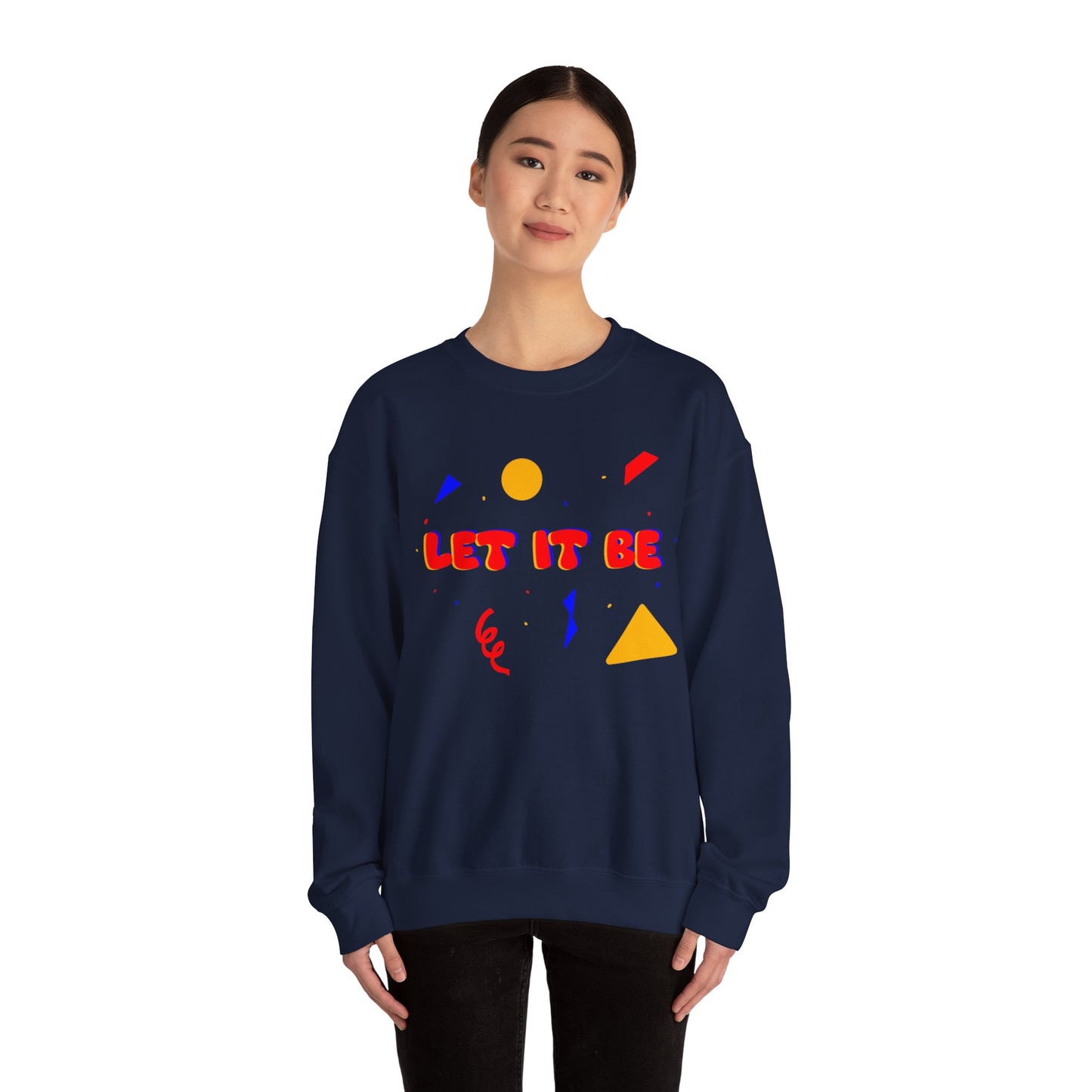 Let It Be Unisex Heavy Blend™ Crewneck Sweatshirt