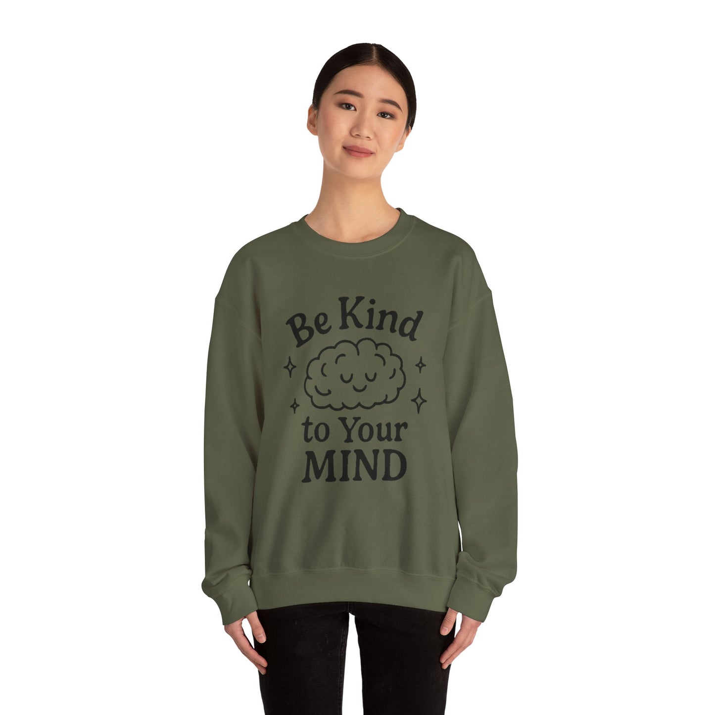 Be Kind To Your Mind Unisex Heavy Blend™ Crewneck Sweatshirt