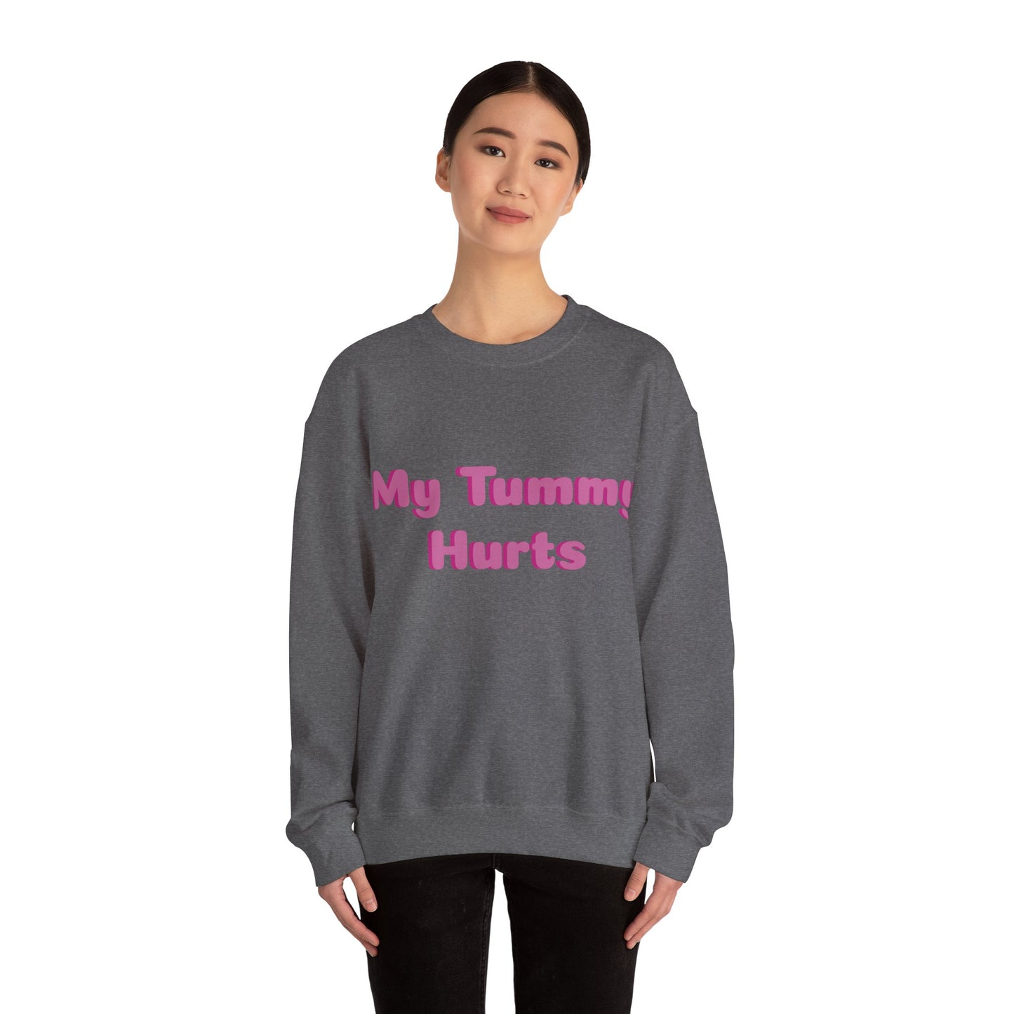 Tummy Ache Unisex Heavy Blend™ Crewneck Sweatshirt
