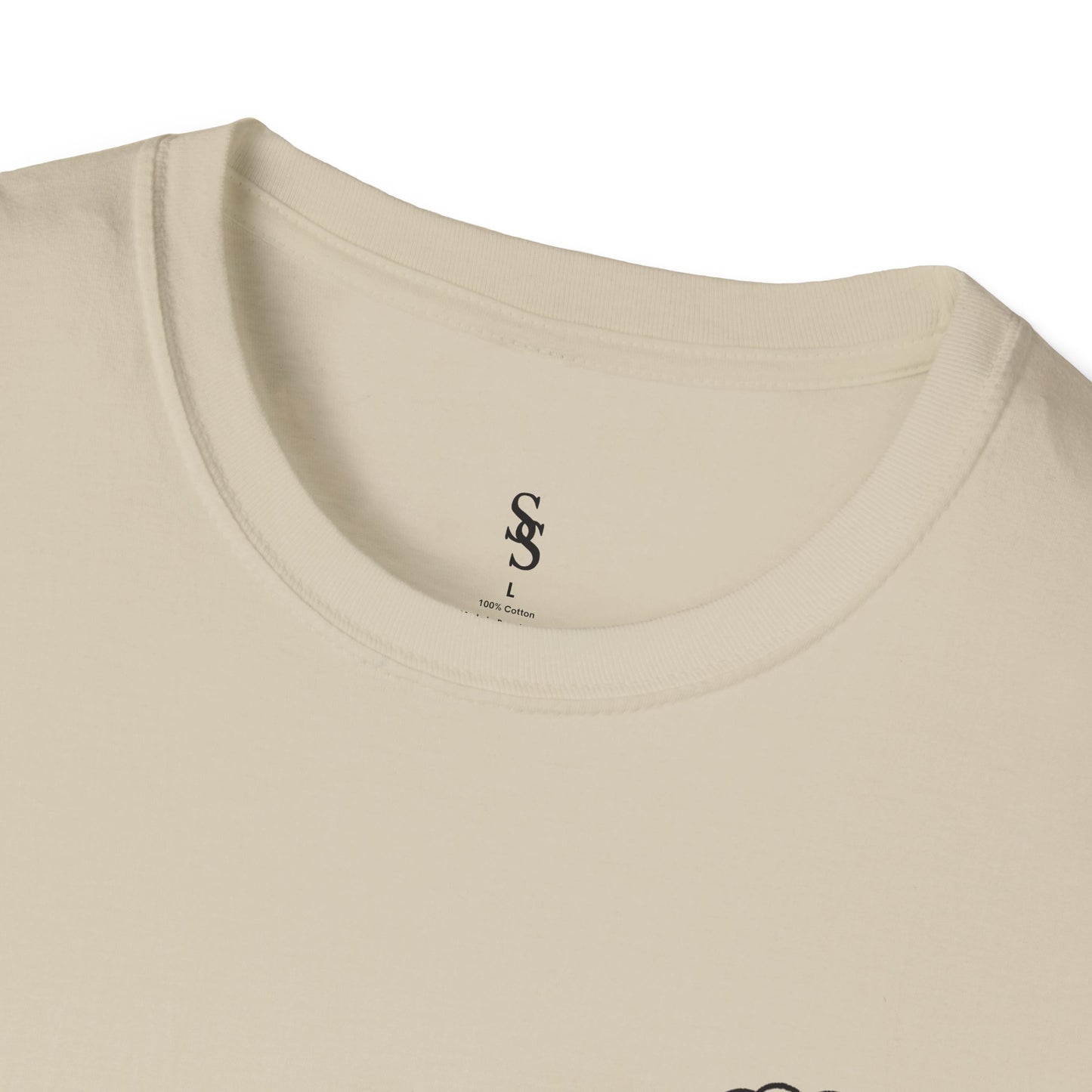 Be Kind to Your Mind Unisex Softstyle T-Shirt - Inspirational Cloud Design
