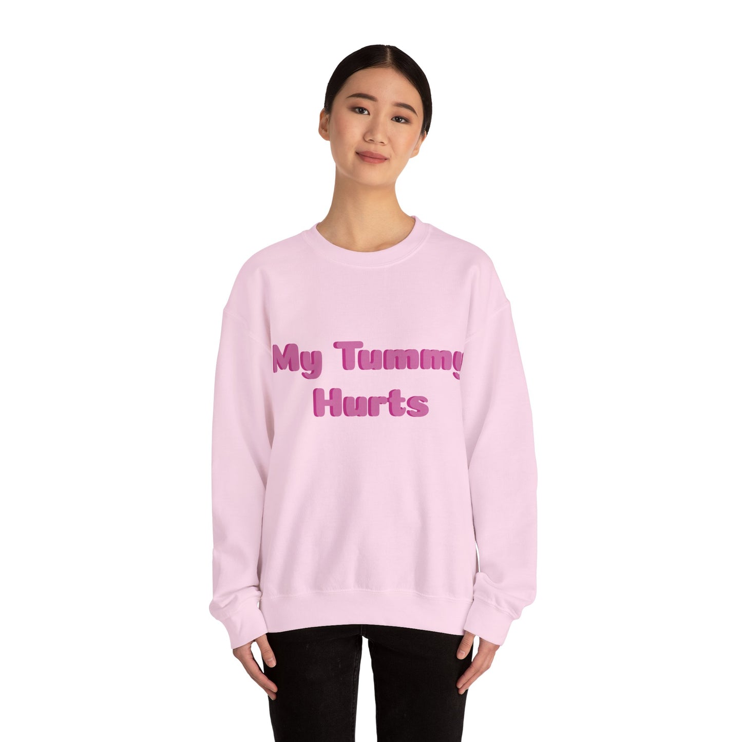 Tummy Ache Unisex Heavy Blend™ Crewneck Sweatshirt