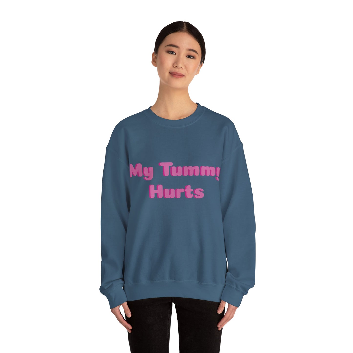 Tummy Ache Unisex Heavy Blend™ Crewneck Sweatshirt