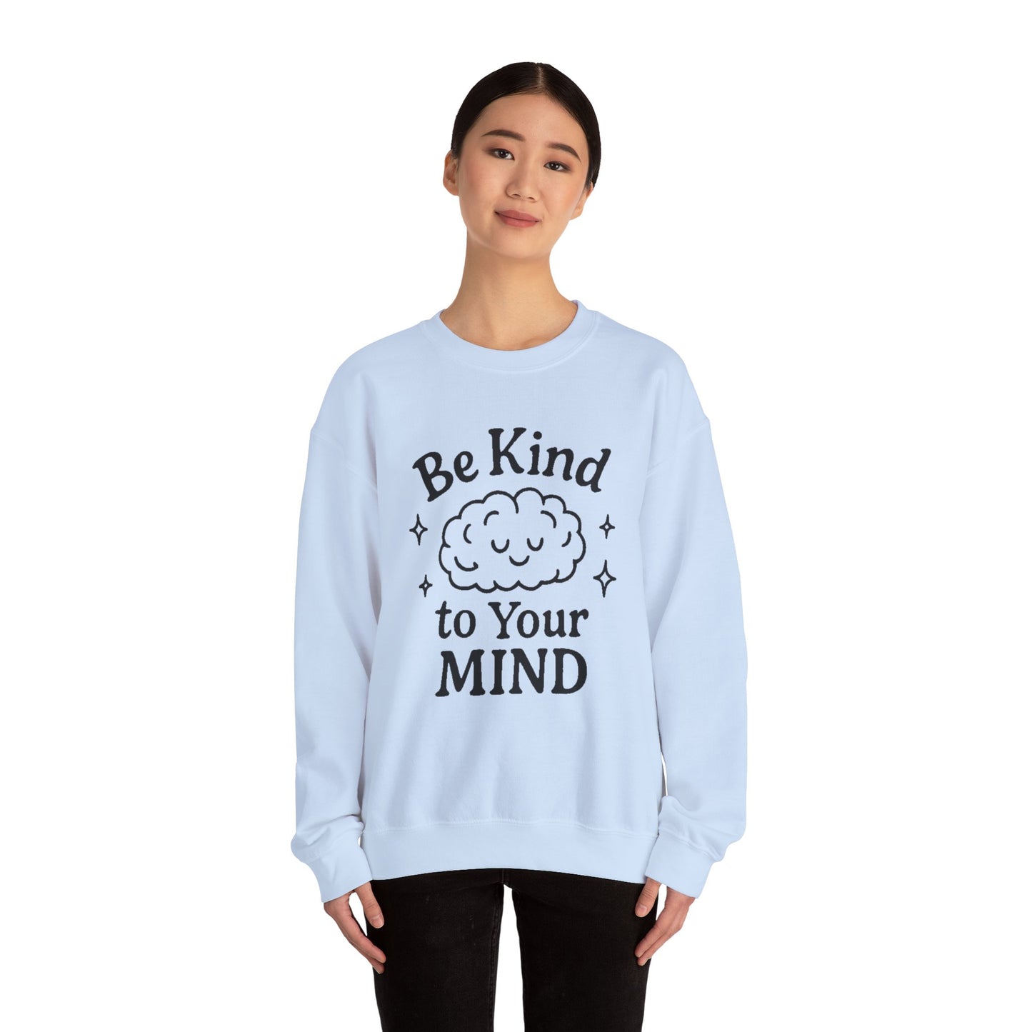 Be Kind To Your Mind Unisex Heavy Blend™ Crewneck Sweatshirt