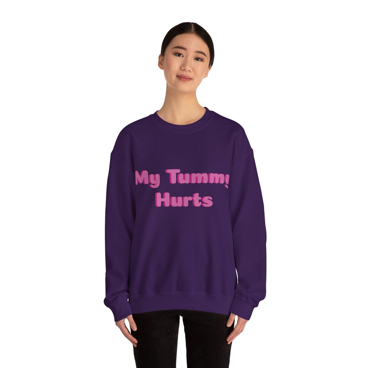 Tummy Ache Unisex Heavy Blend™ Crewneck Sweatshirt
