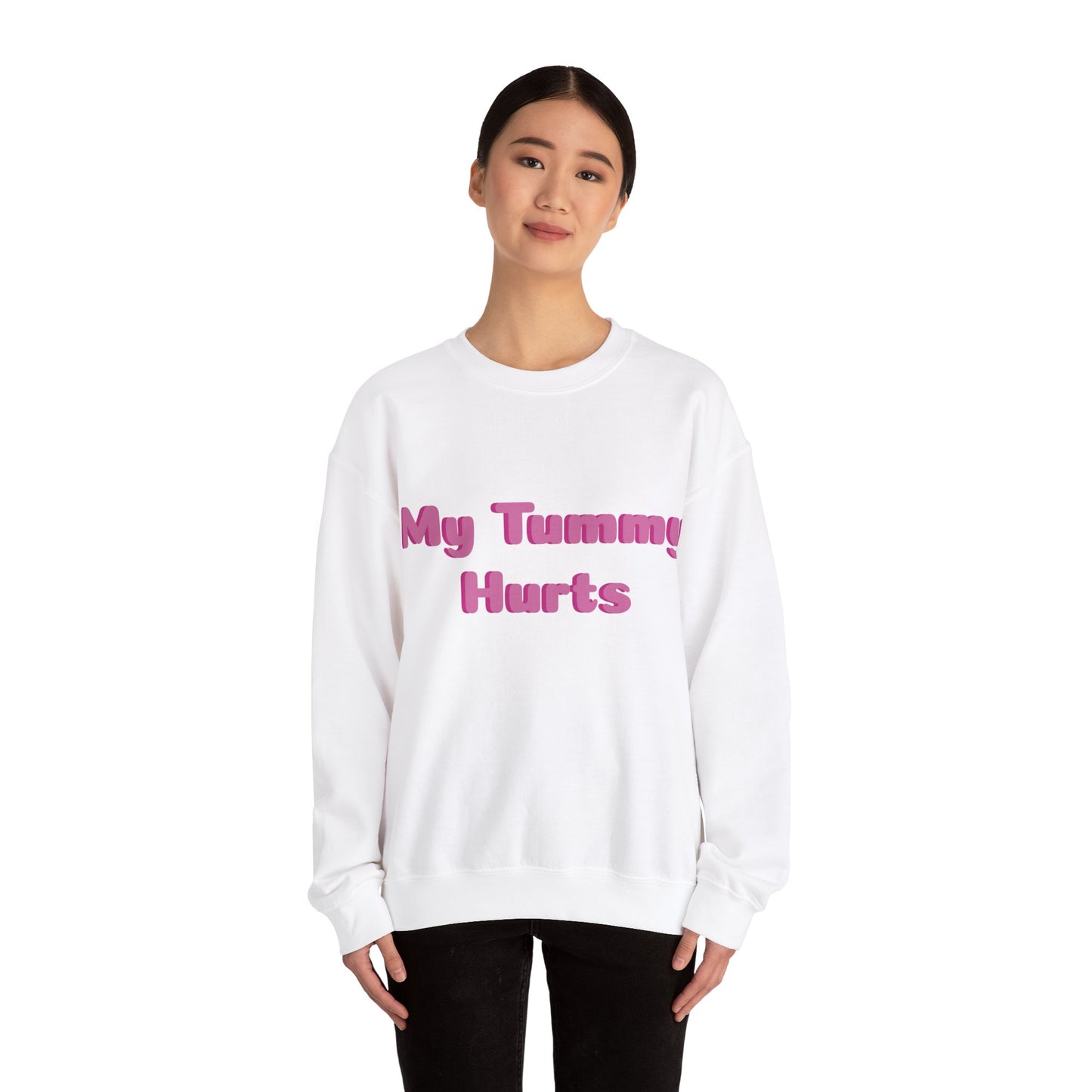 Tummy Ache Unisex Heavy Blend™ Crewneck Sweatshirt