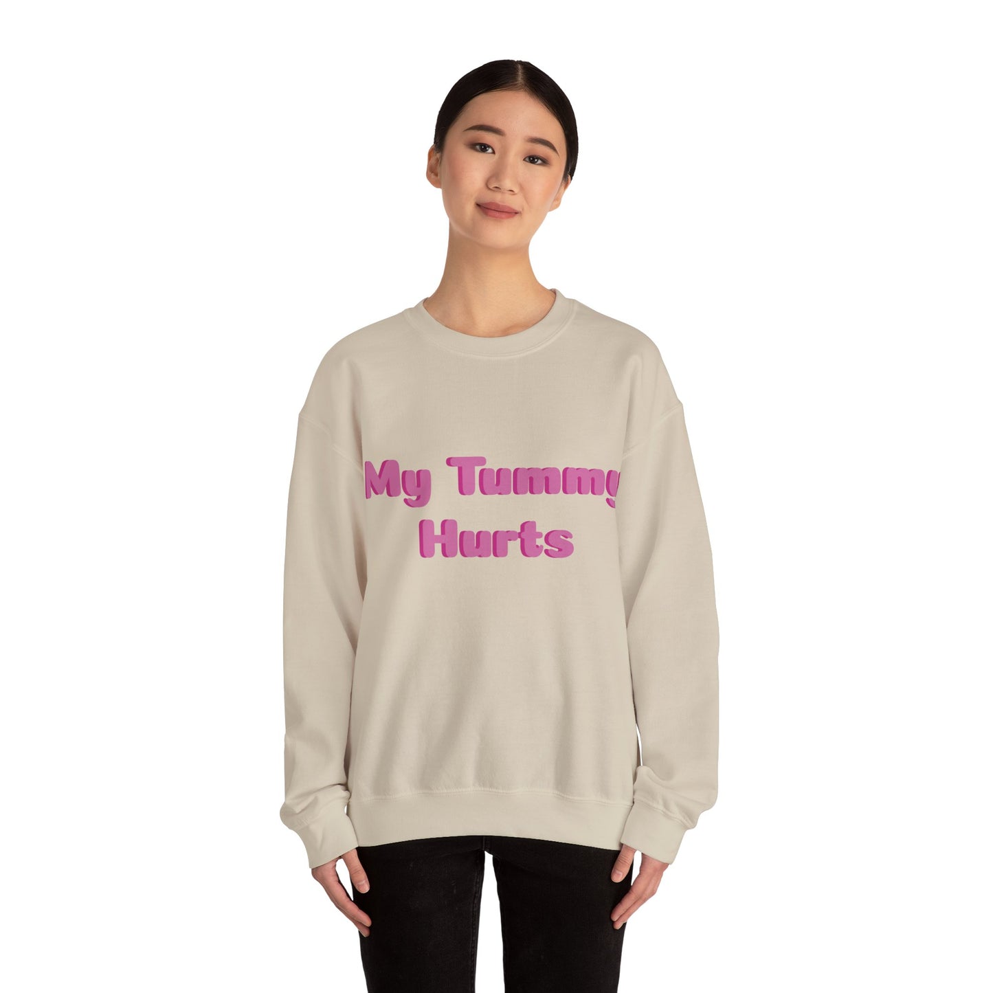 Tummy Ache Unisex Heavy Blend™ Crewneck Sweatshirt