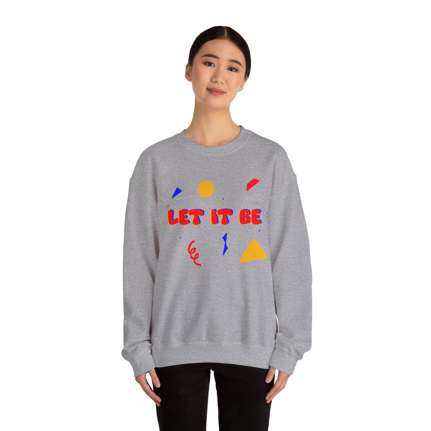 Let It Be Unisex Heavy Blend™ Crewneck Sweatshirt