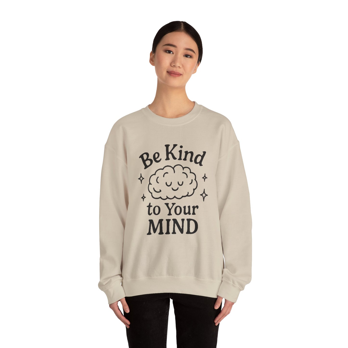 Be Kind To Your Mind Unisex Heavy Blend™ Crewneck Sweatshirt
