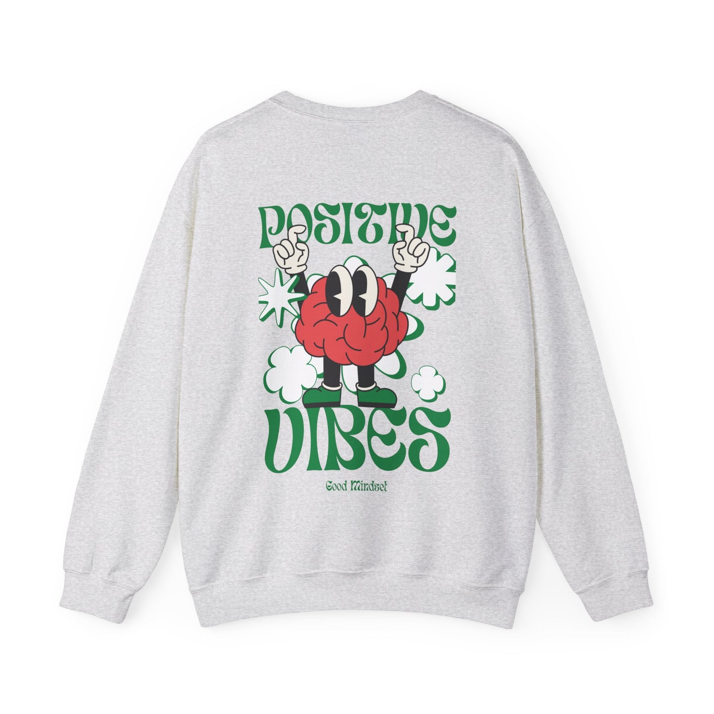 Positive Vibes Unisex Heavy Blend™ Crewneck Sweatshirt
