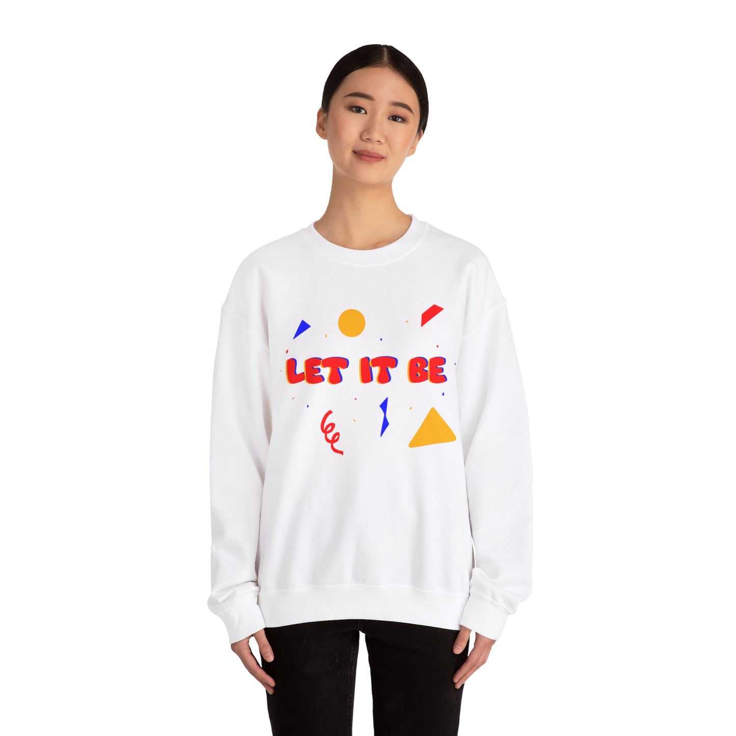 Let It Be Unisex Heavy Blend™ Crewneck Sweatshirt