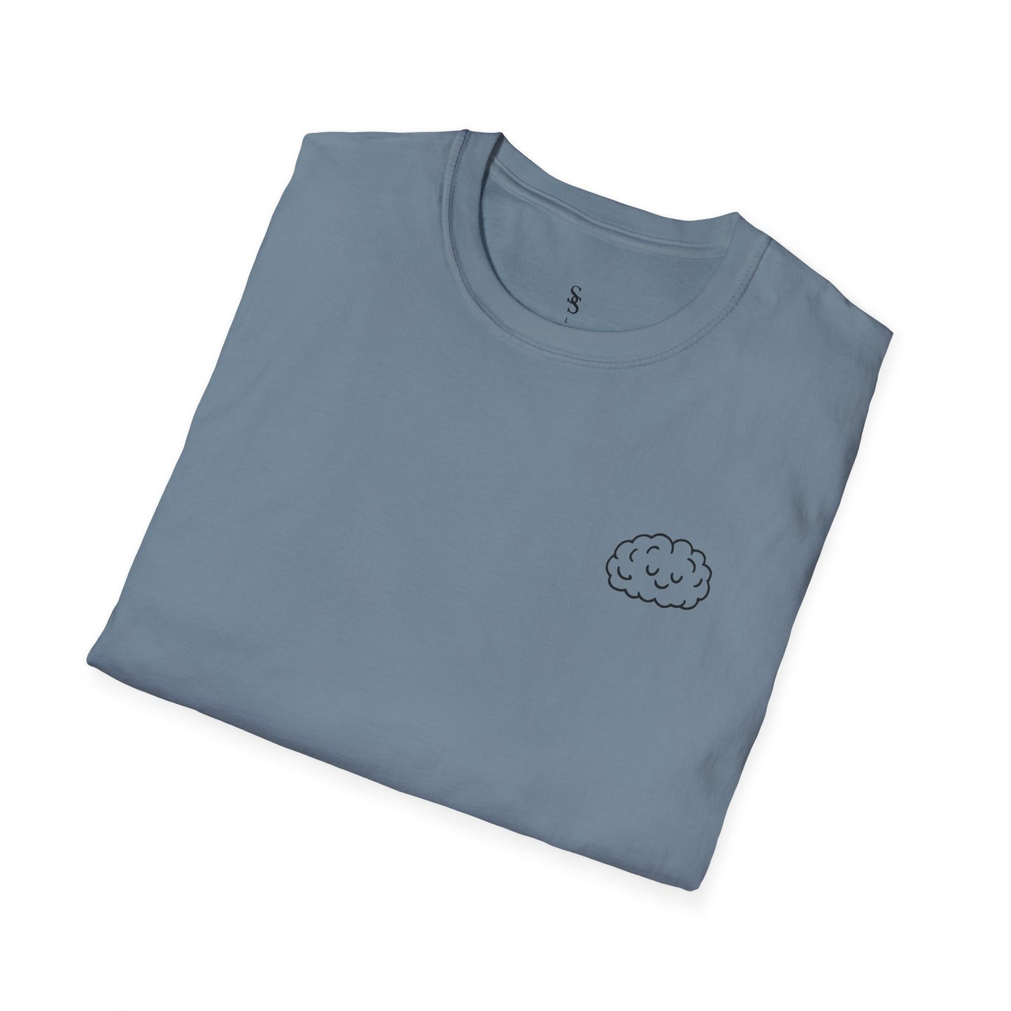 Be Kind to Your Mind Unisex Softstyle T-Shirt - Inspirational Cloud Design