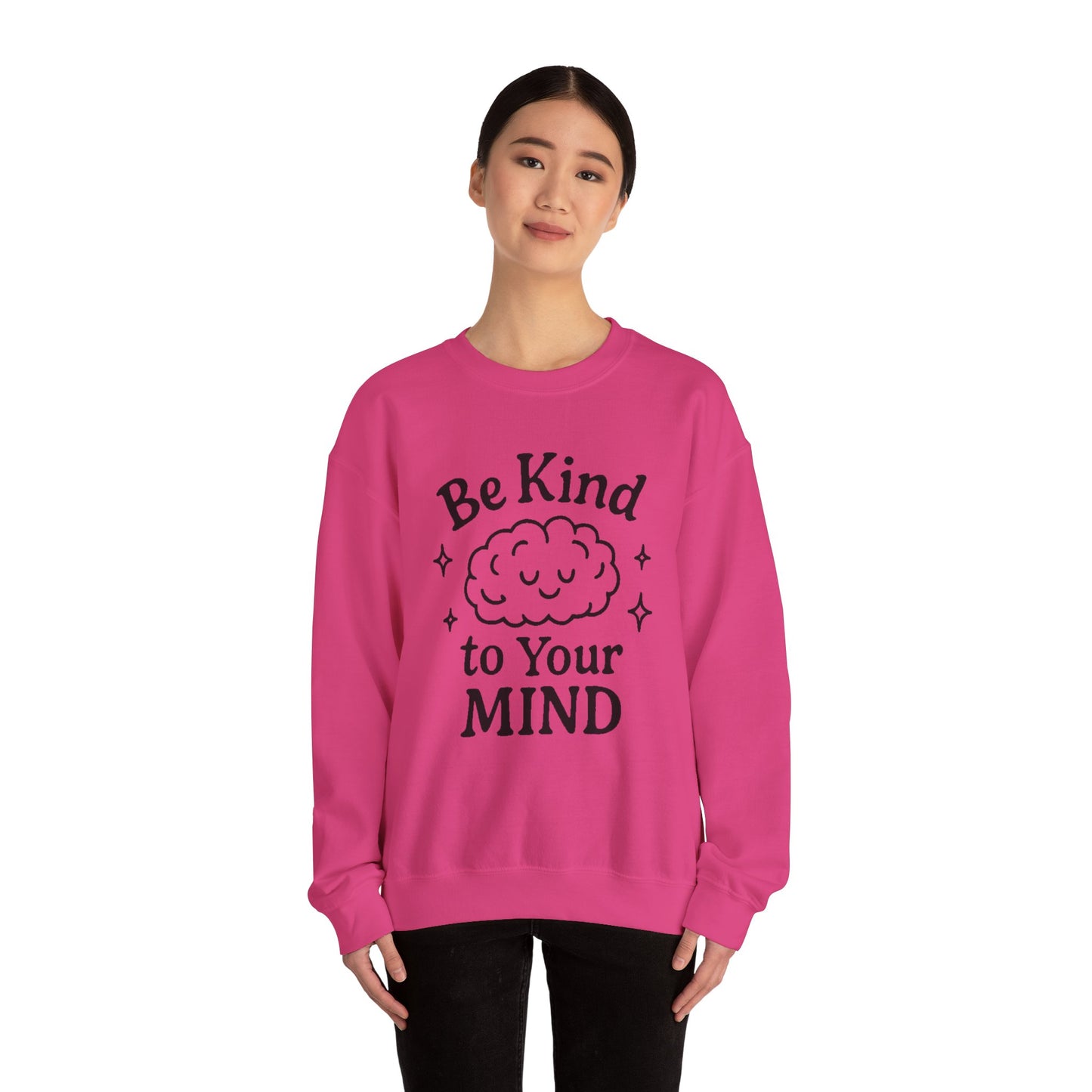 Be Kind To Your Mind Unisex Heavy Blend™ Crewneck Sweatshirt