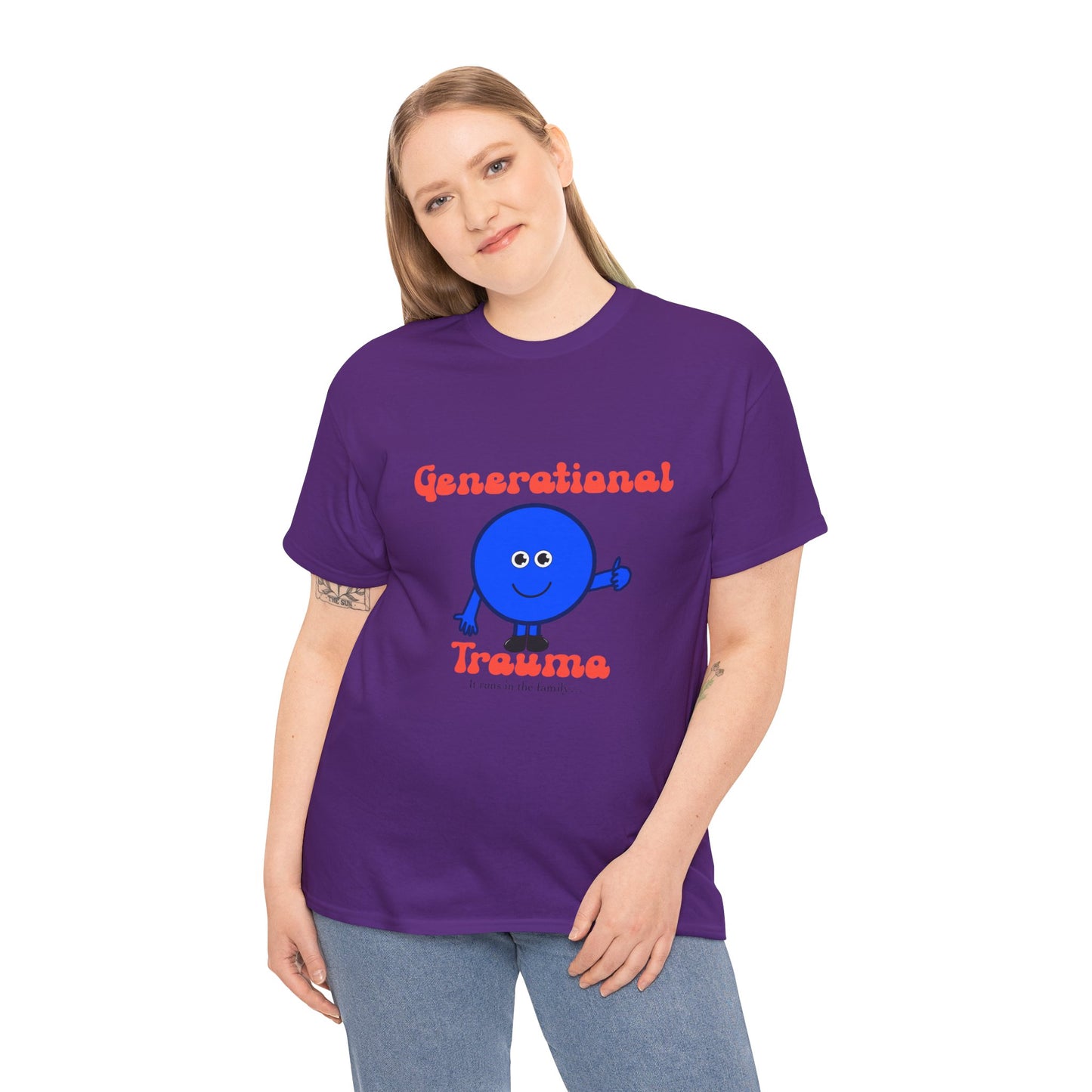 Generational Trauma Unisex Heavy Cotton Tee