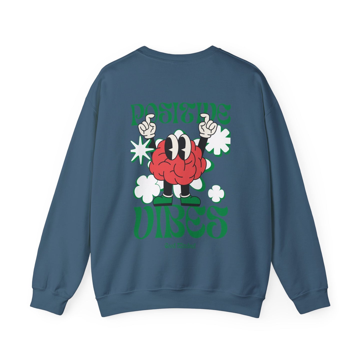 Positive Vibes Unisex Heavy Blend™ Crewneck Sweatshirt