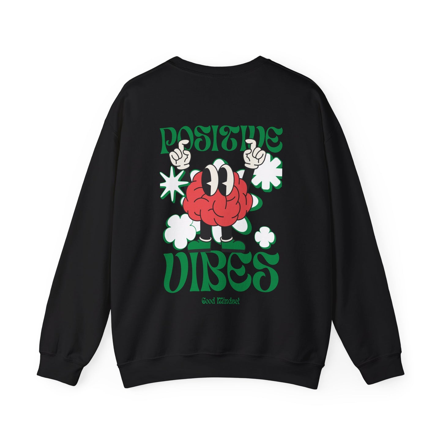 Positive Vibes Unisex Heavy Blend™ Crewneck Sweatshirt