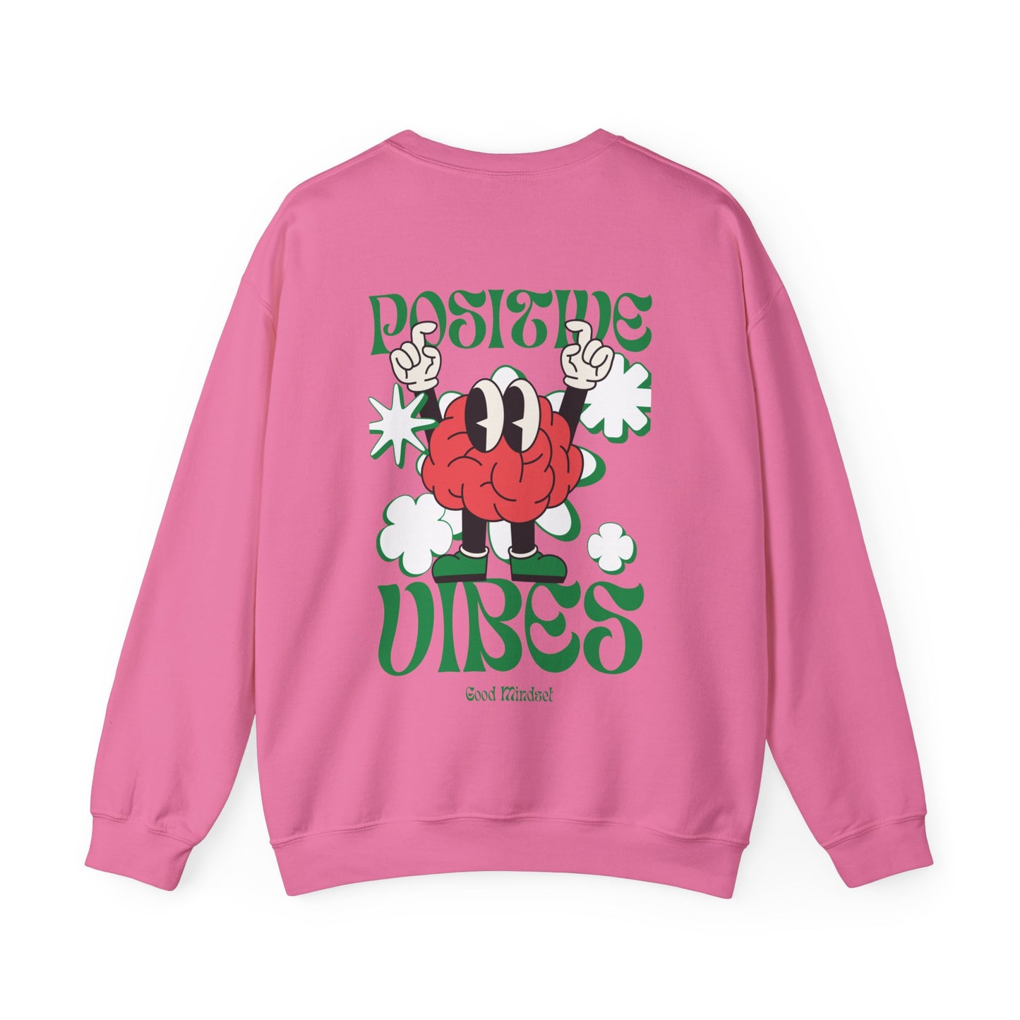 Positive Vibes Unisex Heavy Blend™ Crewneck Sweatshirt