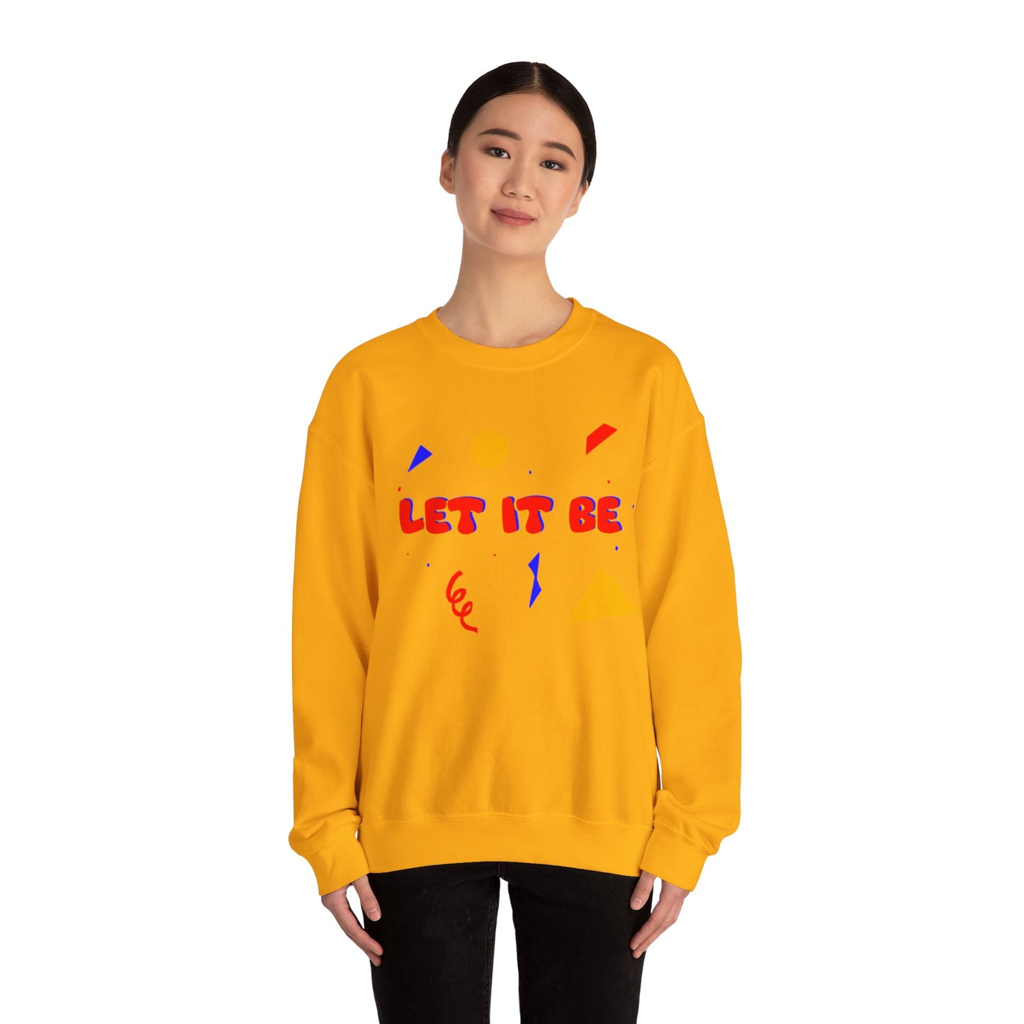 Let It Be Unisex Heavy Blend™ Crewneck Sweatshirt