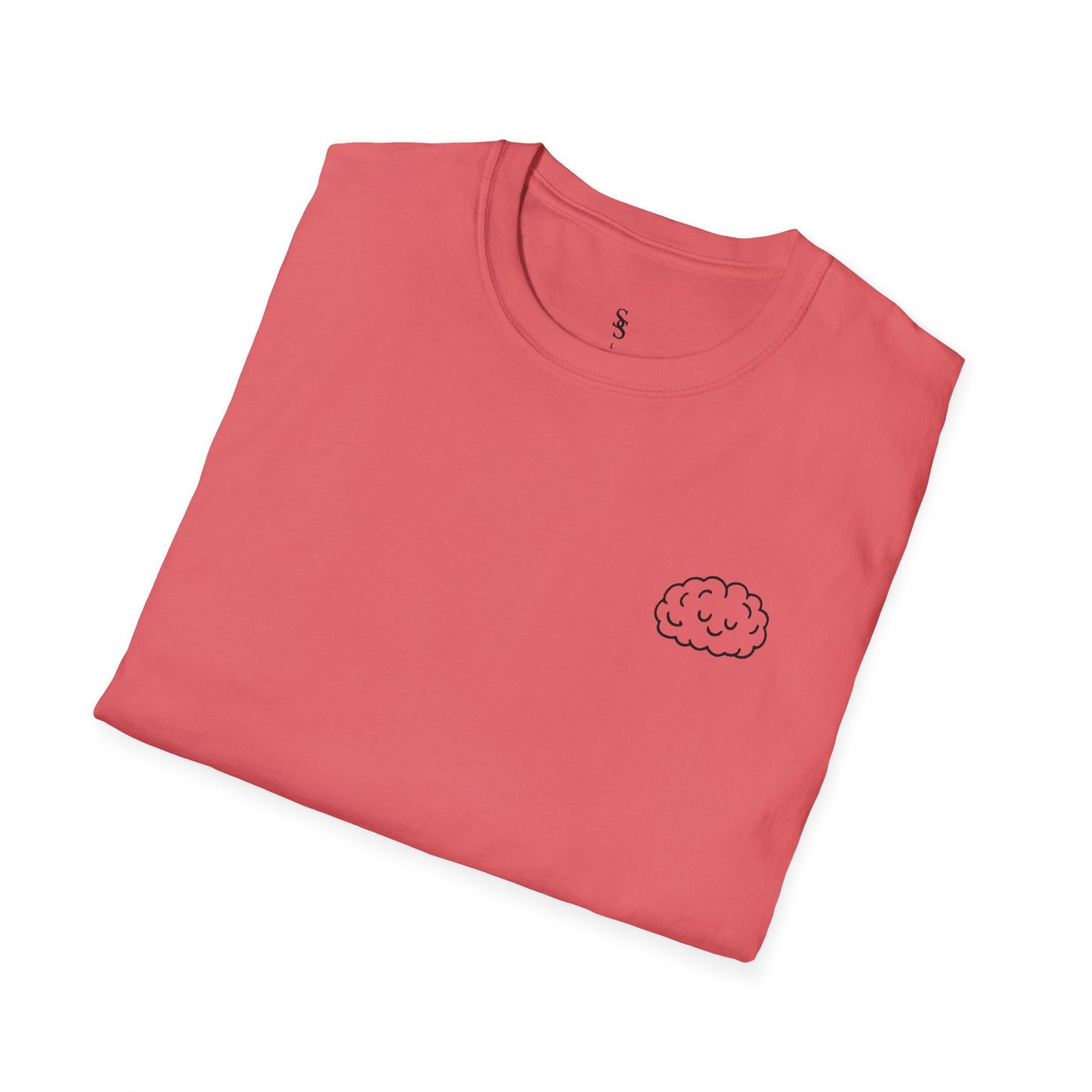 Be Kind to Your Mind Unisex Softstyle T-Shirt - Inspirational Cloud Design