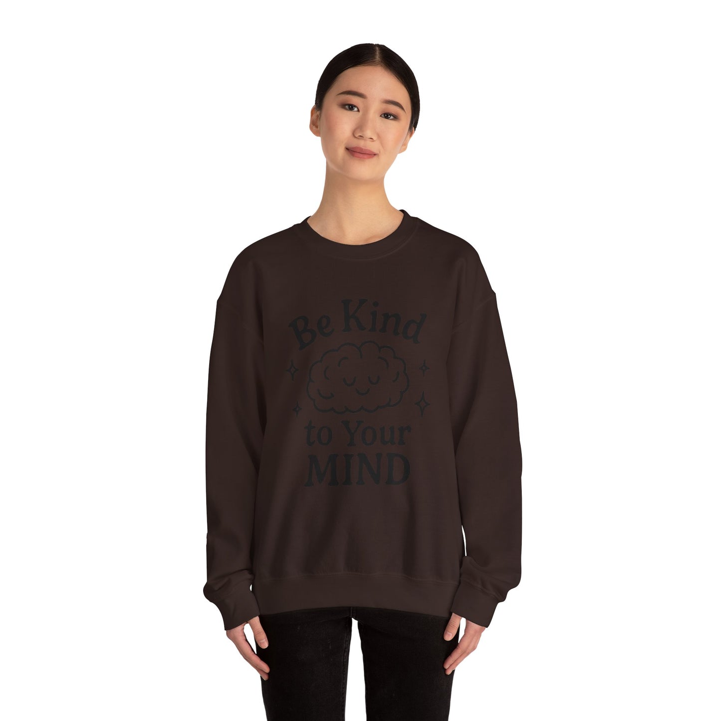 Be Kind To Your Mind Unisex Heavy Blend™ Crewneck Sweatshirt