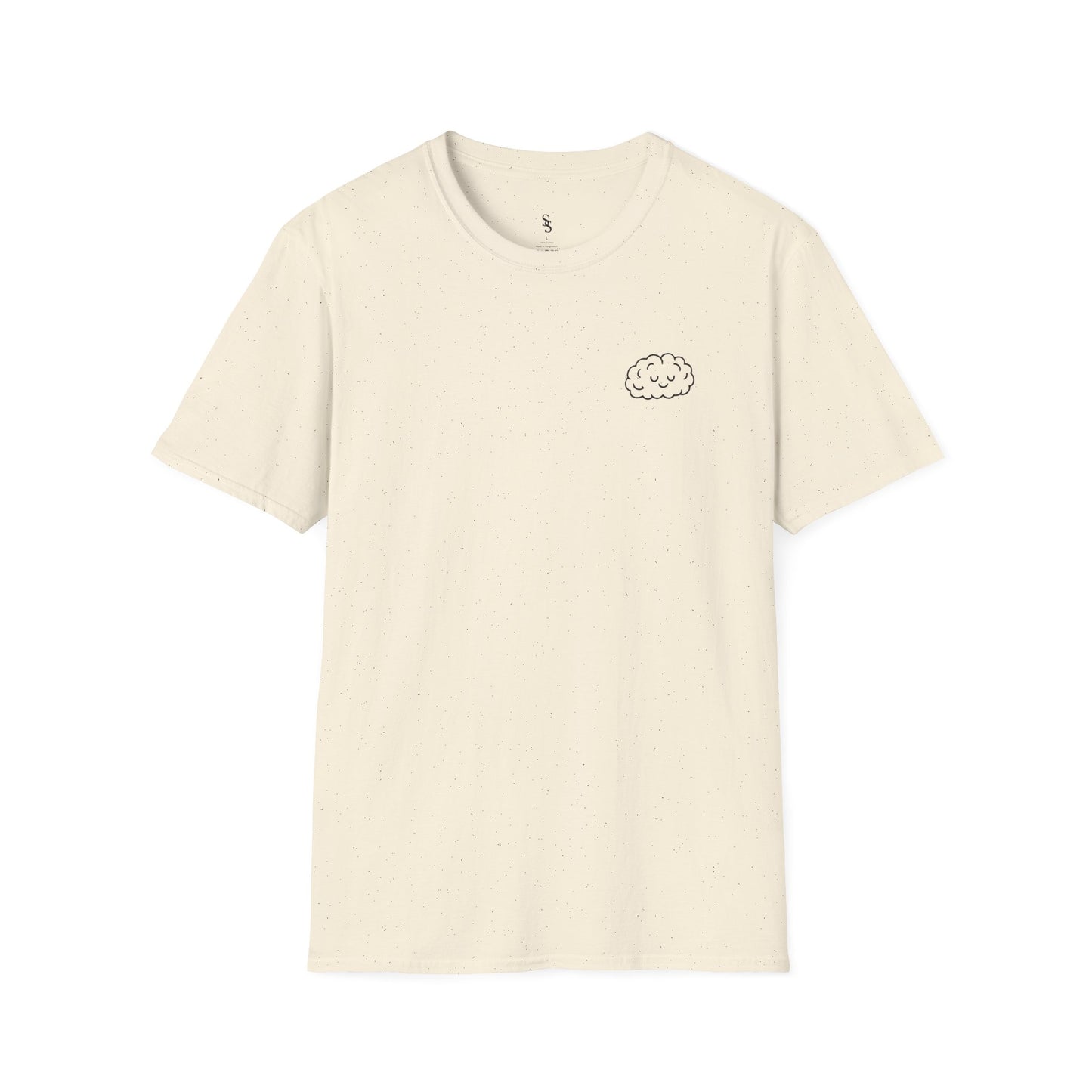 Be Kind to Your Mind Unisex Softstyle T-Shirt - Inspirational Cloud Design