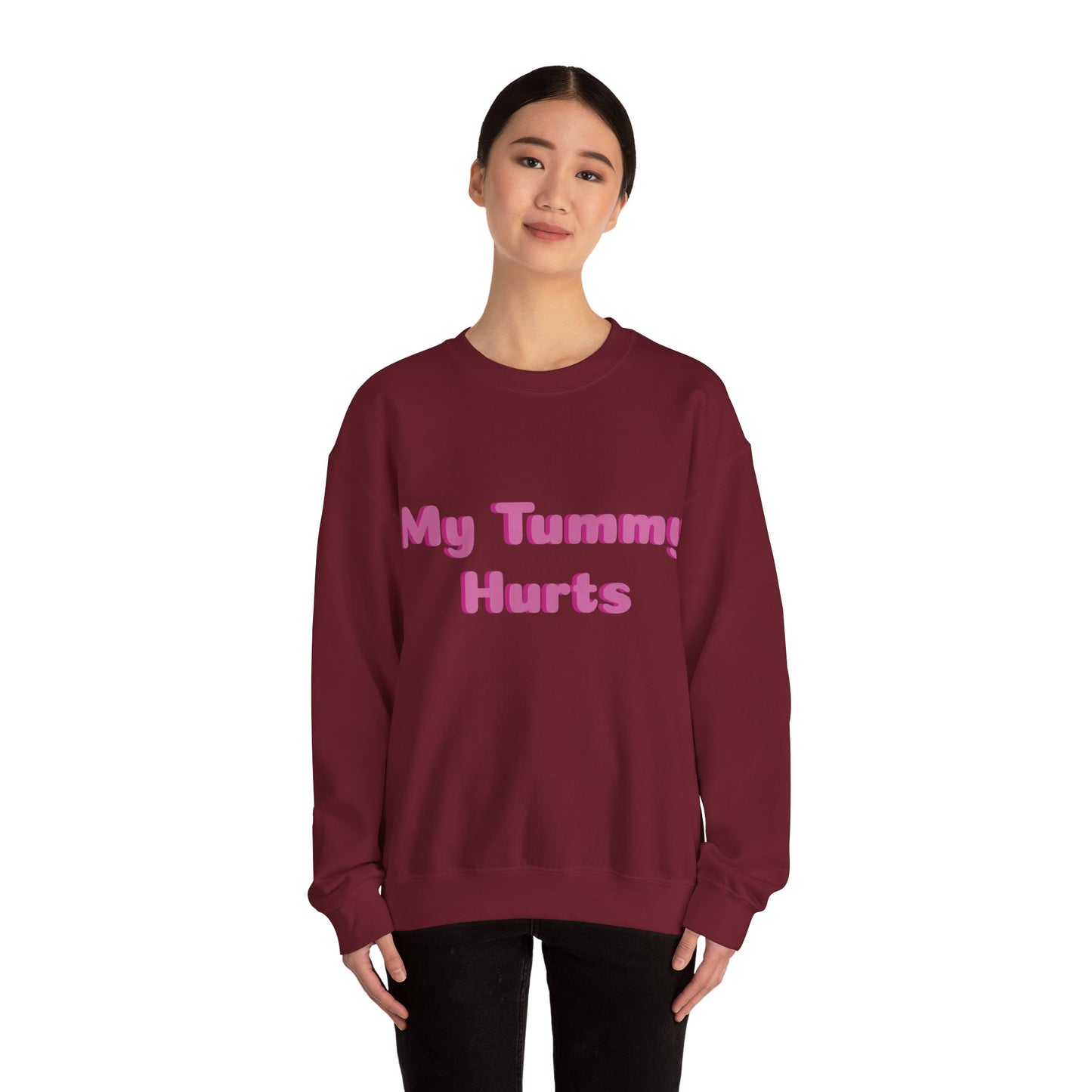 Tummy Ache Unisex Heavy Blend™ Crewneck Sweatshirt