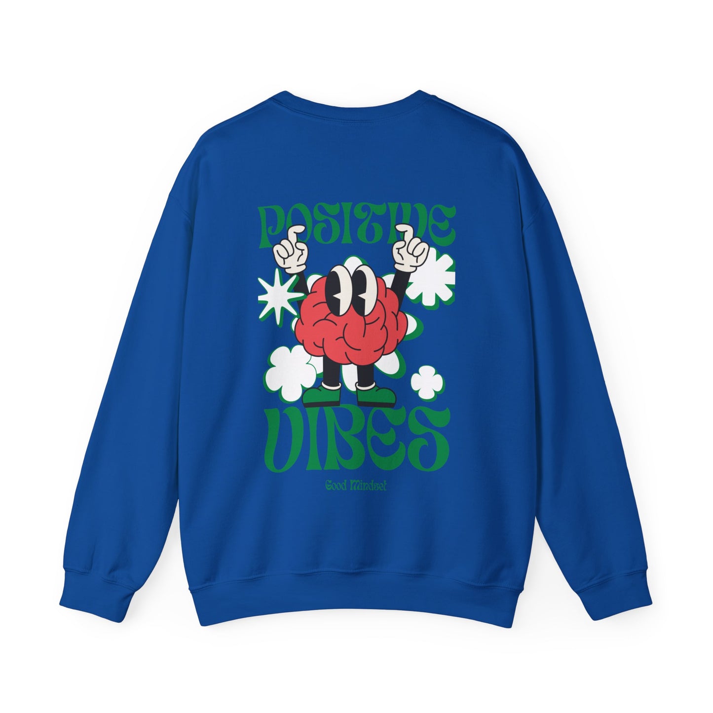 Positive Vibes Unisex Heavy Blend™ Crewneck Sweatshirt