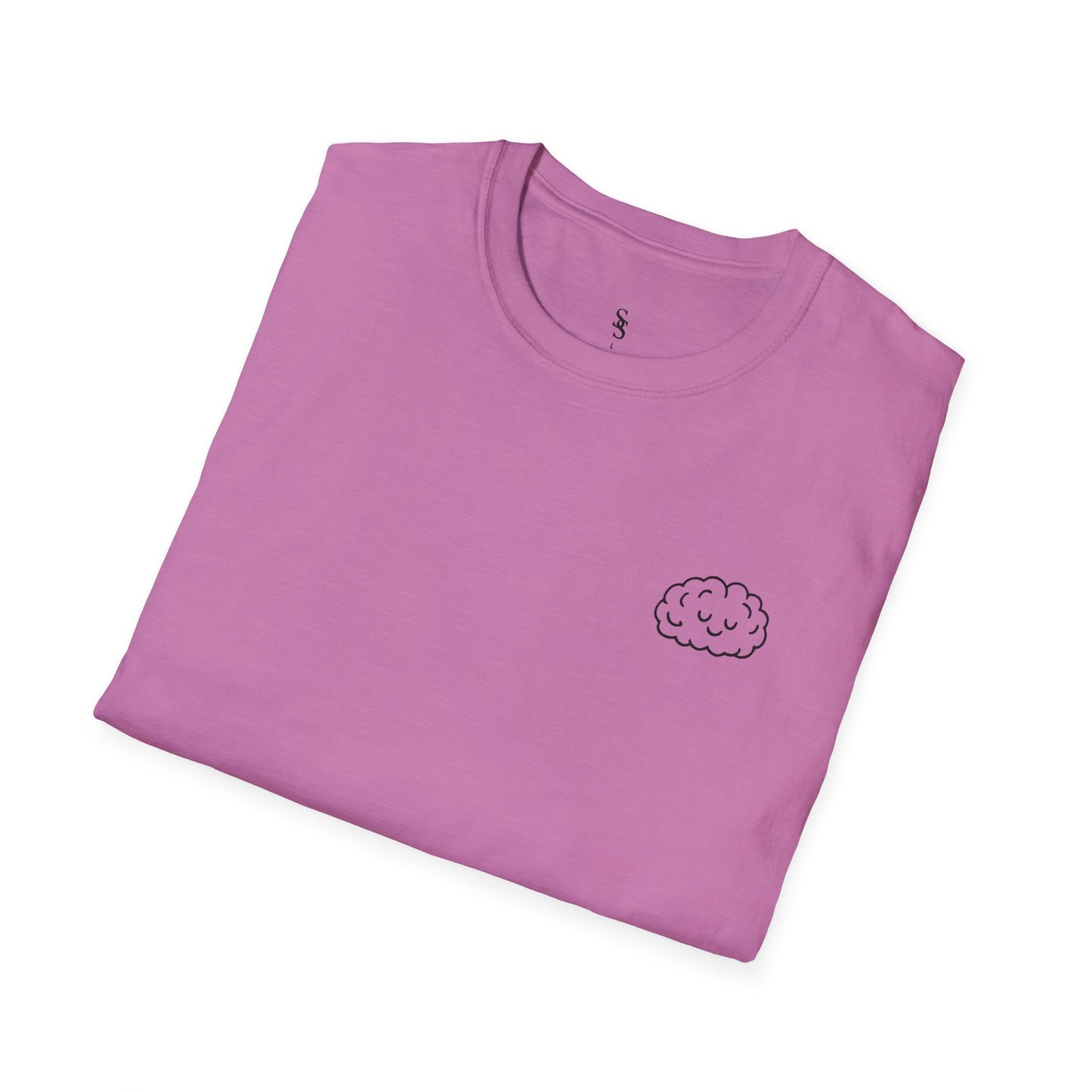 Be Kind to Your Mind Unisex Softstyle T-Shirt - Inspirational Cloud Design