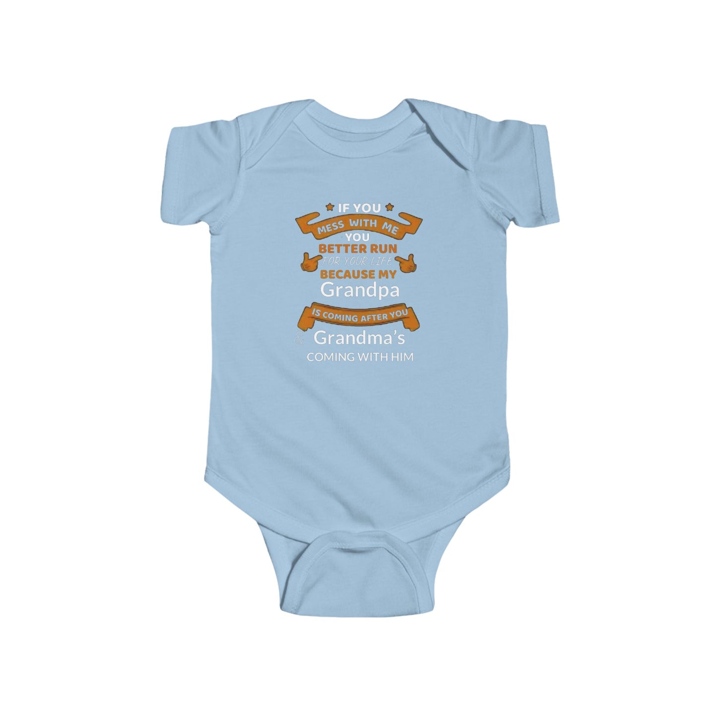 Infant Bodysuit Grandpa Grandma Baby Onesie