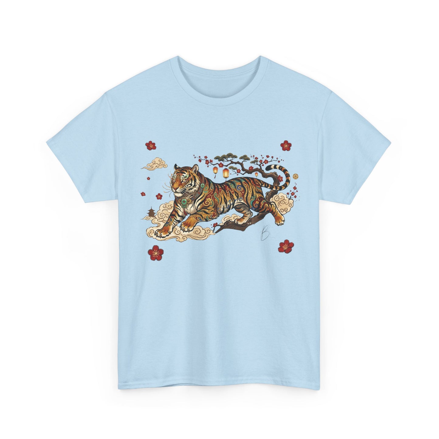 Tiger Unisex Heavy Cotton Tee