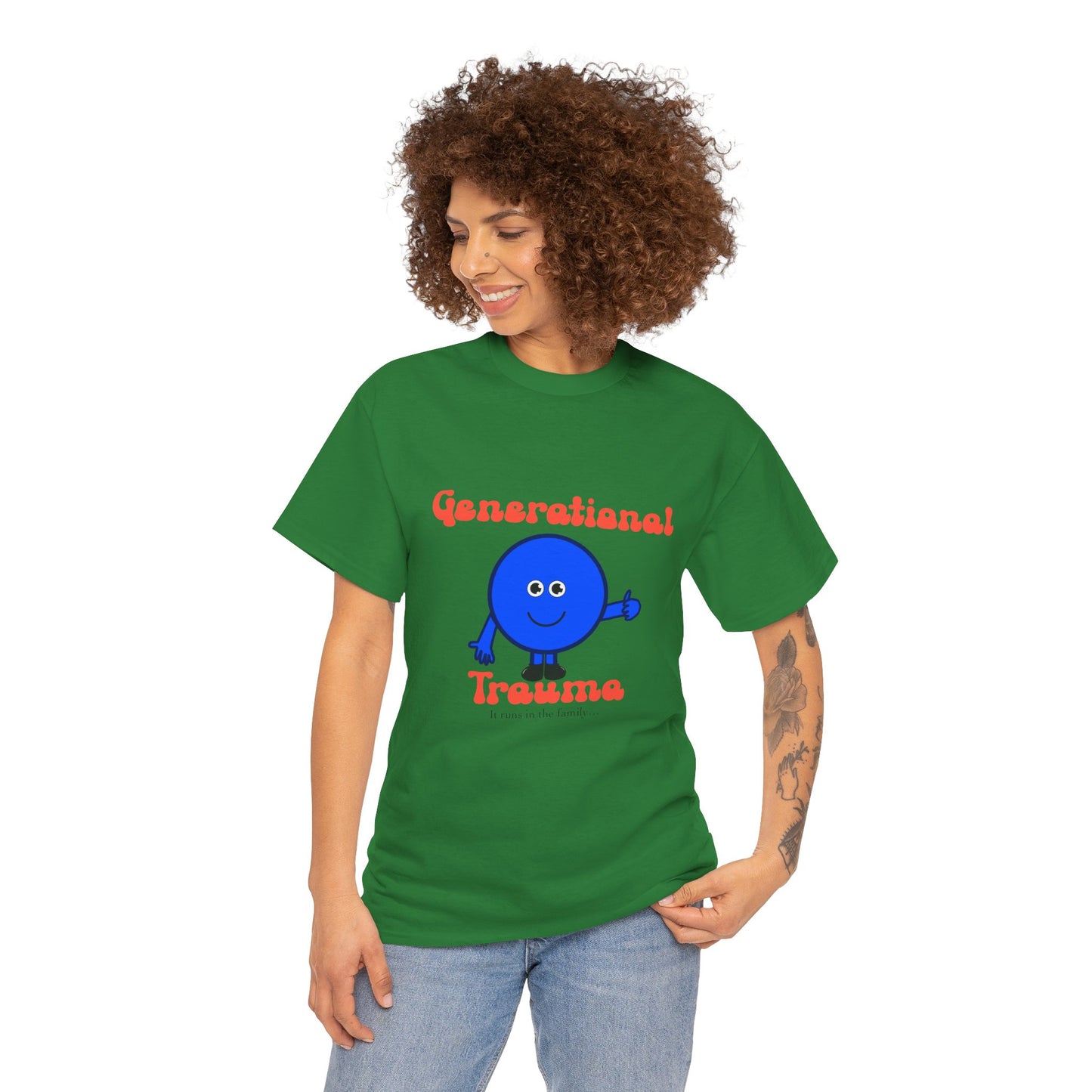 Generational Trauma Unisex Heavy Cotton Tee