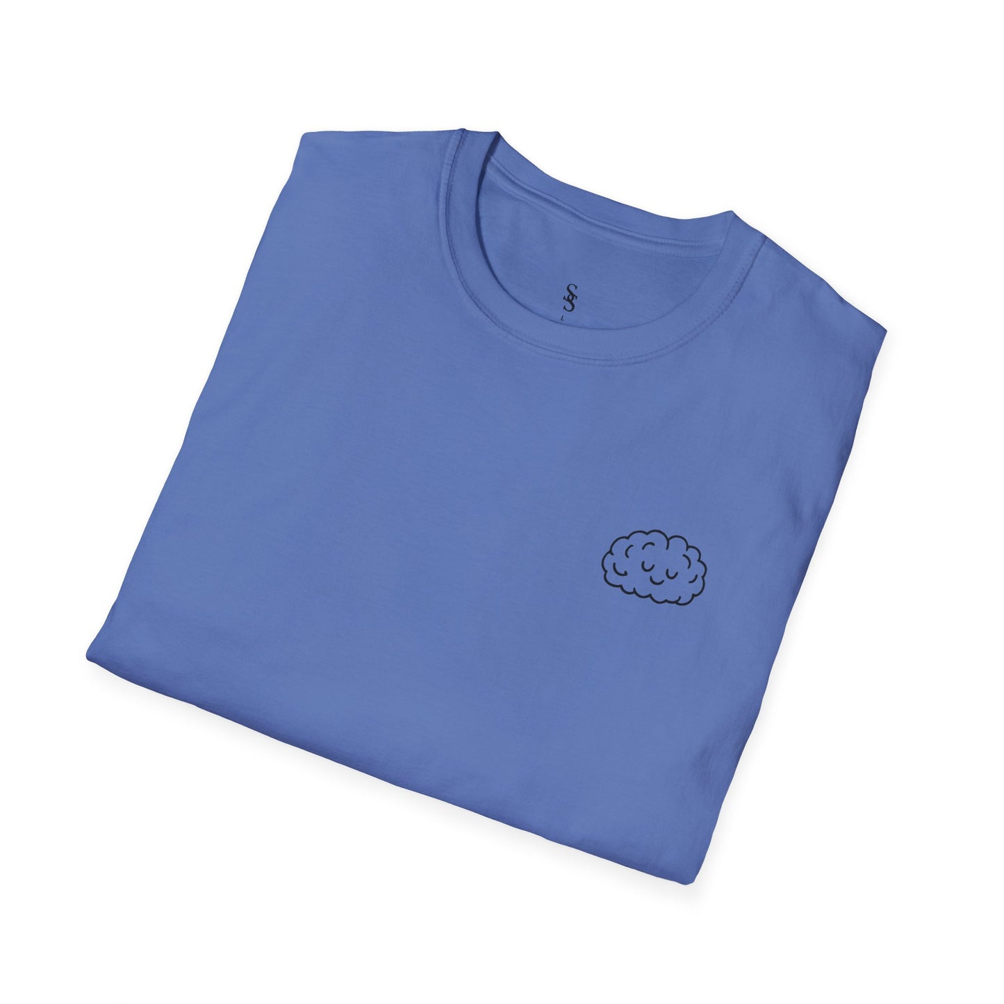 Be Kind to Your Mind Unisex Softstyle T-Shirt - Inspirational Cloud Design