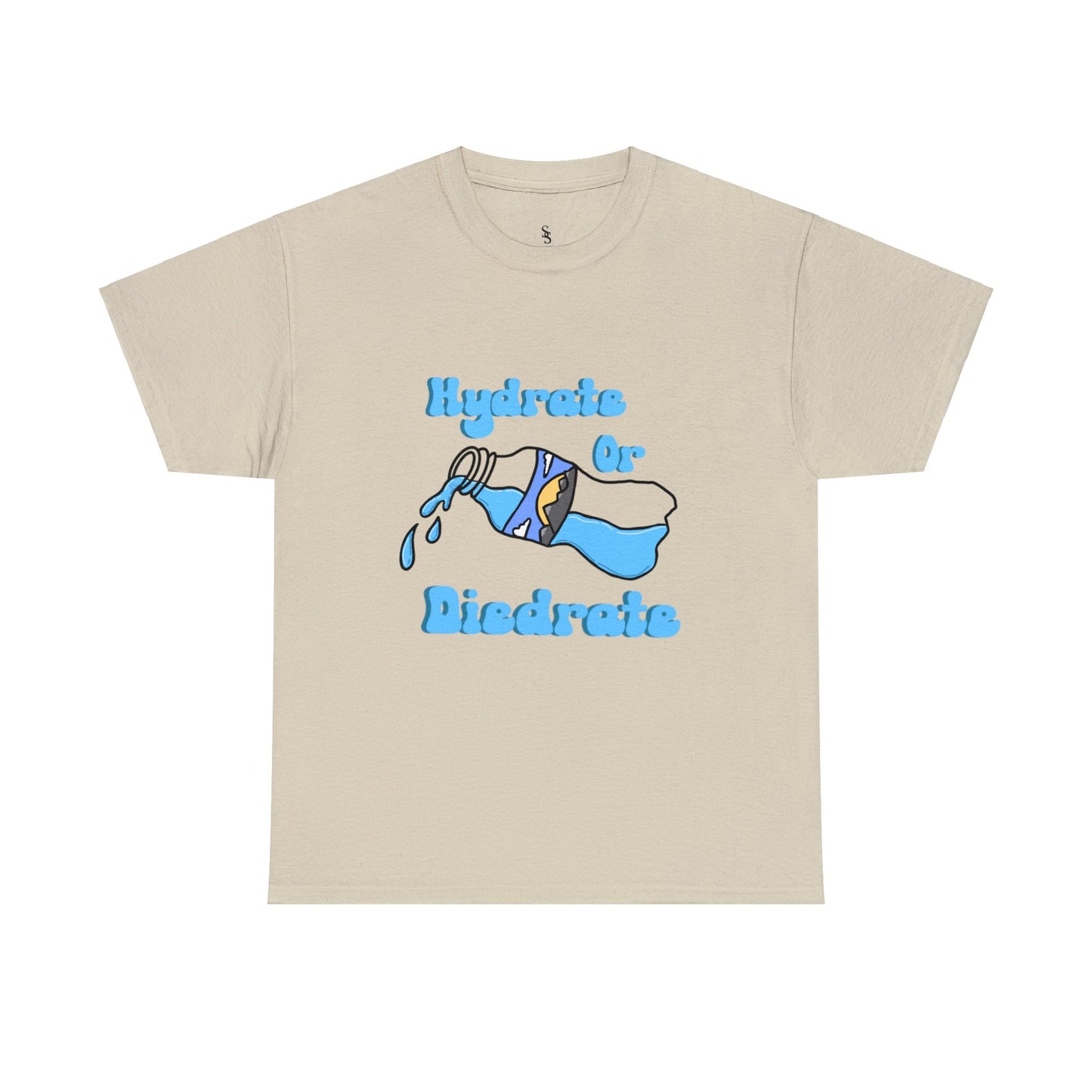 Hydrate or Diedrate Unisex Heavy Cotton Tee