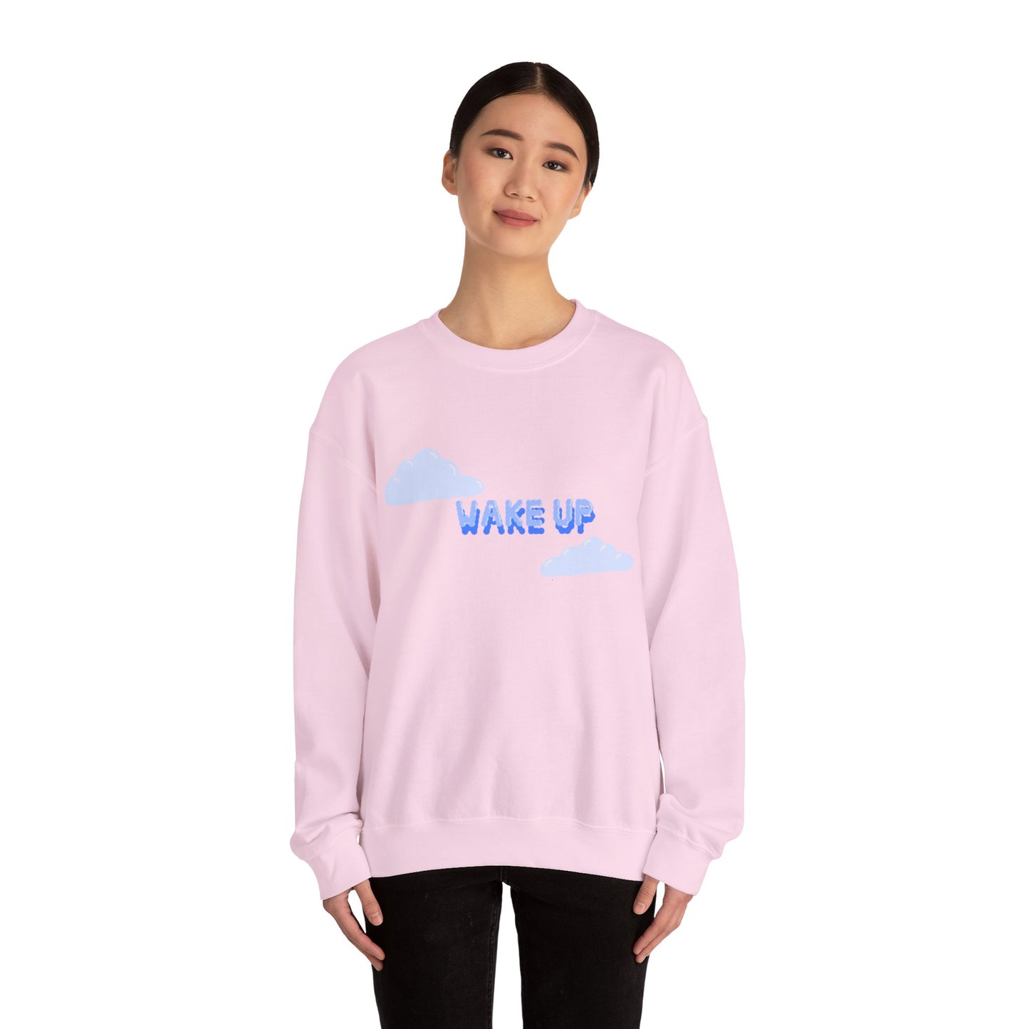 Wake Up Unisex Heavy Blend™ Crewneck Sweatshirt