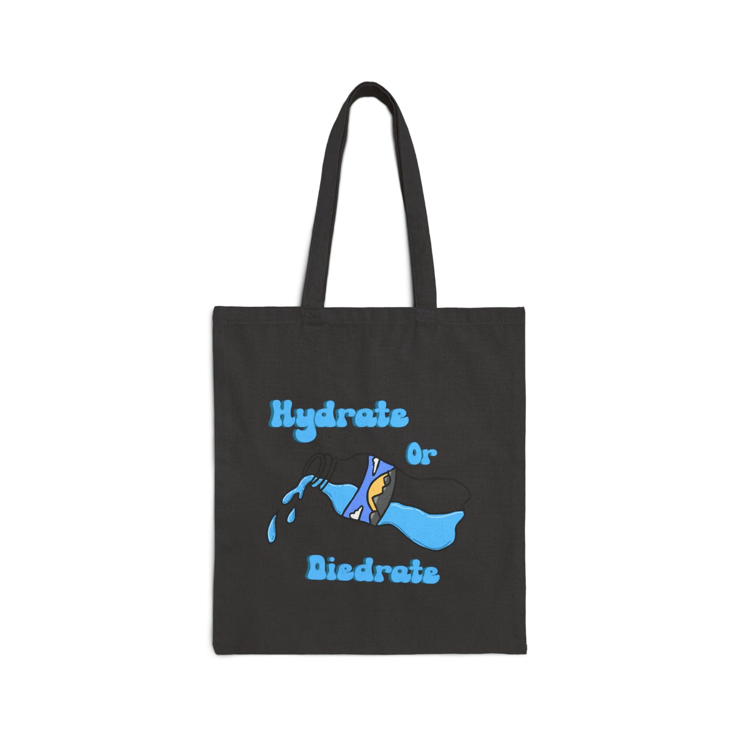 Hydrate Or Diedrate Cotton Canvas Tote Bag