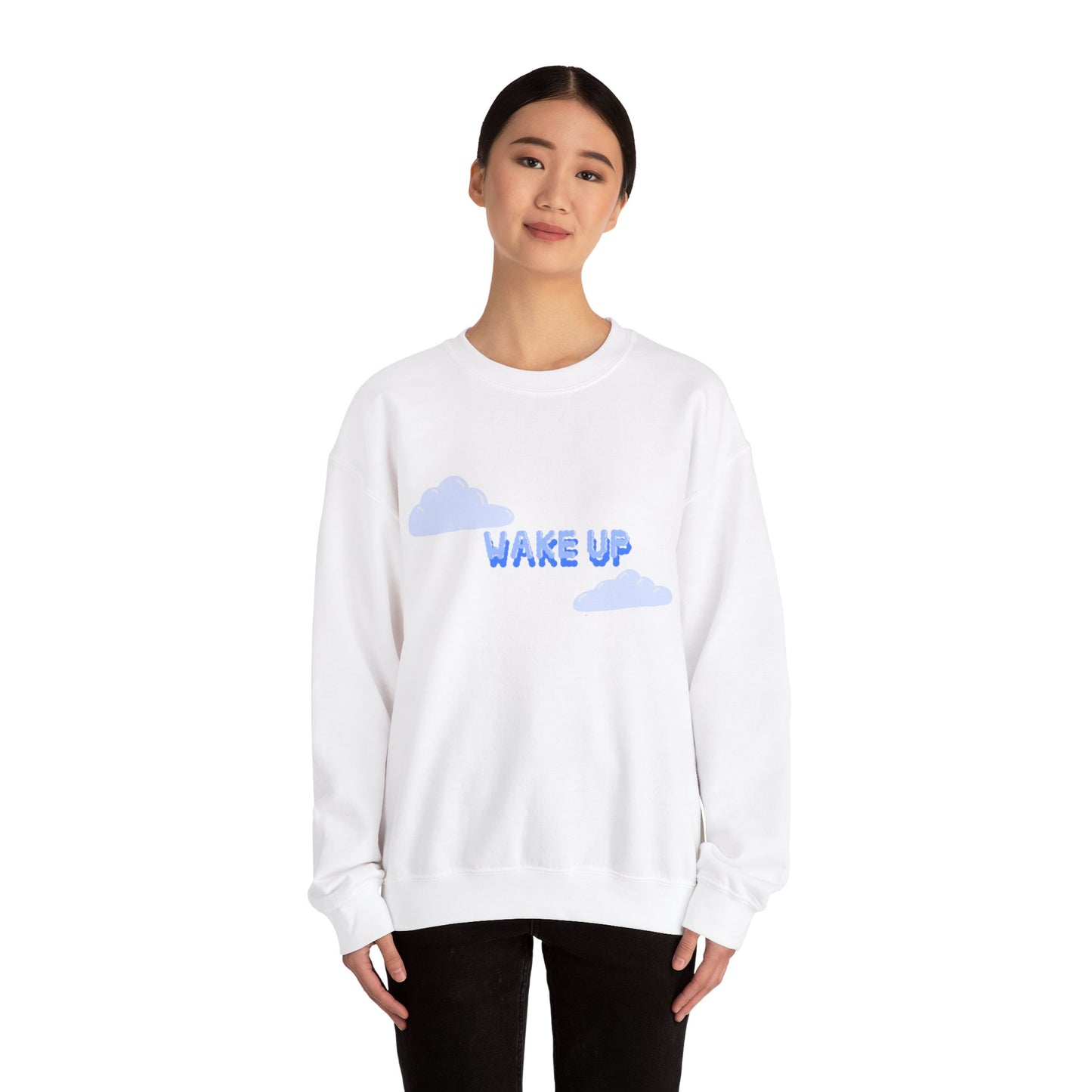 Wake Up Unisex Heavy Blend™ Crewneck Sweatshirt