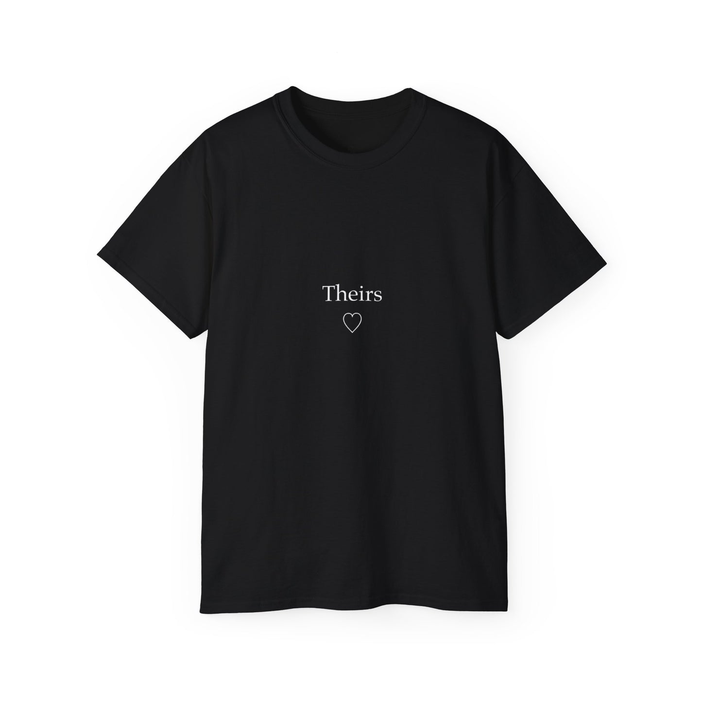 Theirs Couples Unisex Ultra Cotton Tee