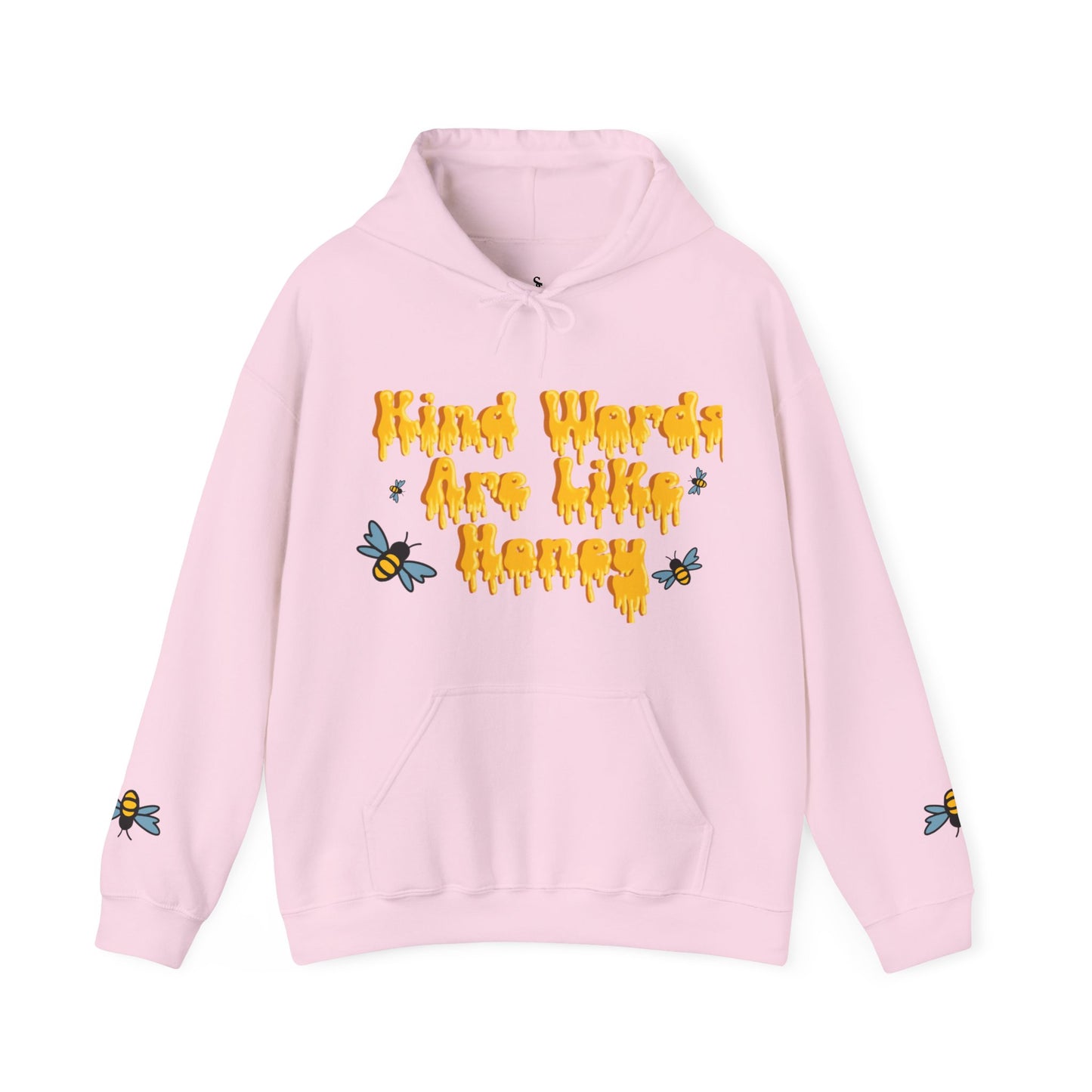 Kind Words Are Like Honey Unisex Heavy Blend™ Hooded Sweatshirt