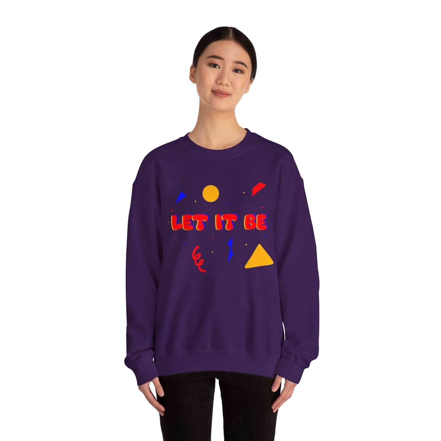 Let It Be Unisex Heavy Blend™ Crewneck Sweatshirt