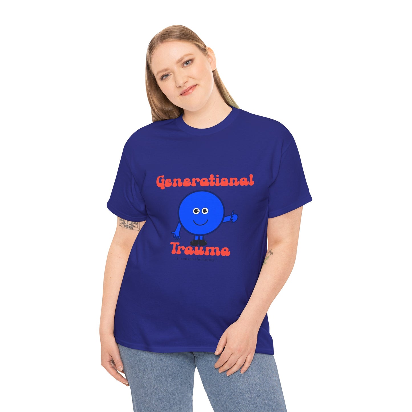 Generational Trauma Unisex Heavy Cotton Tee