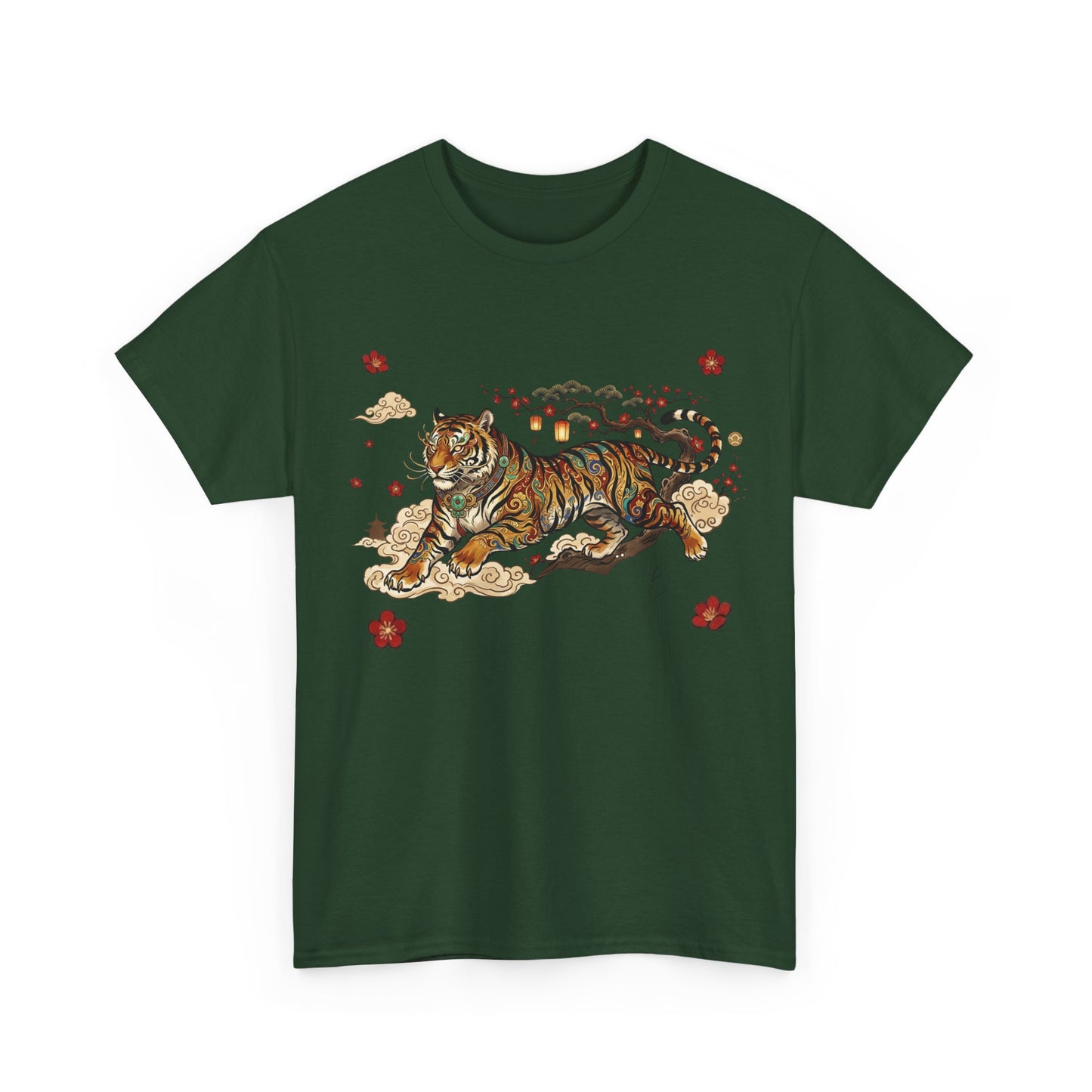 Tiger Unisex Heavy Cotton Tee