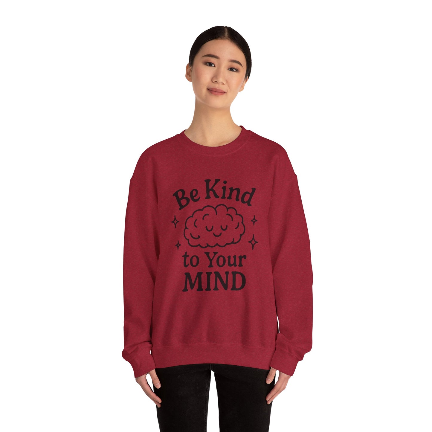 Be Kind To Your Mind Unisex Heavy Blend™ Crewneck Sweatshirt